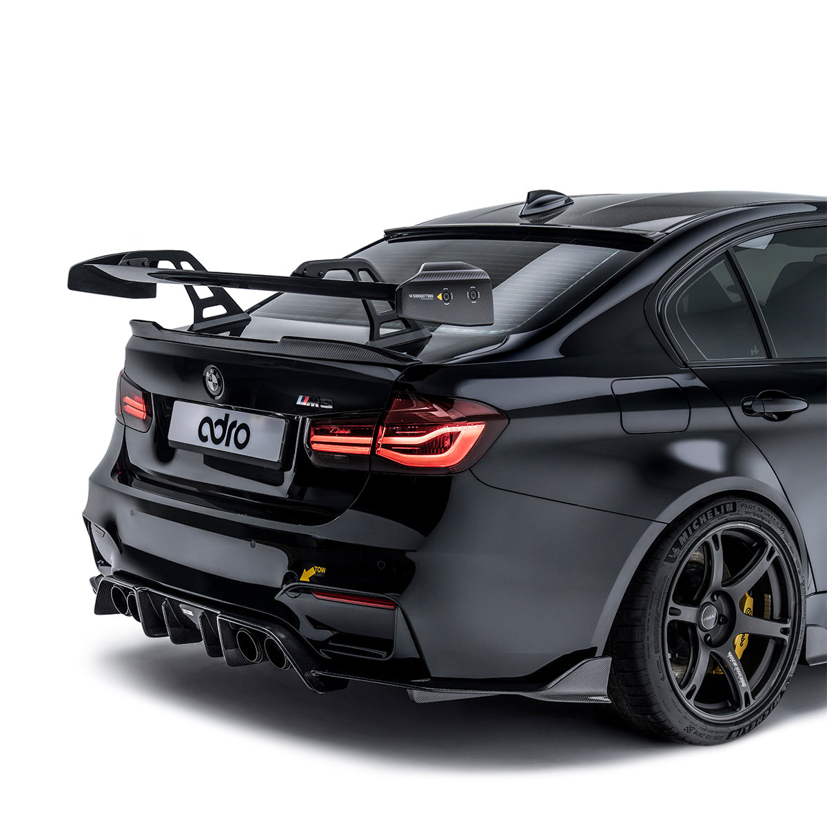 BMW F80 M3 AT-R1 Swan Neck GT Wing - ADRO