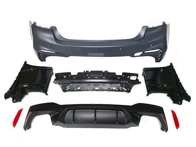 2017-2020 BMW G30 PRE-LCI M5 Style Rear Bumper
