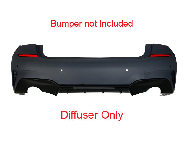 2019-2022 BMW PRE-LCI G20 M-Performance Style Rear Diffuser