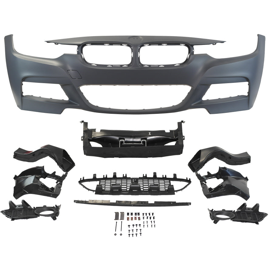 2012-2018 BMW F30 M-Sport Style Front Bumper