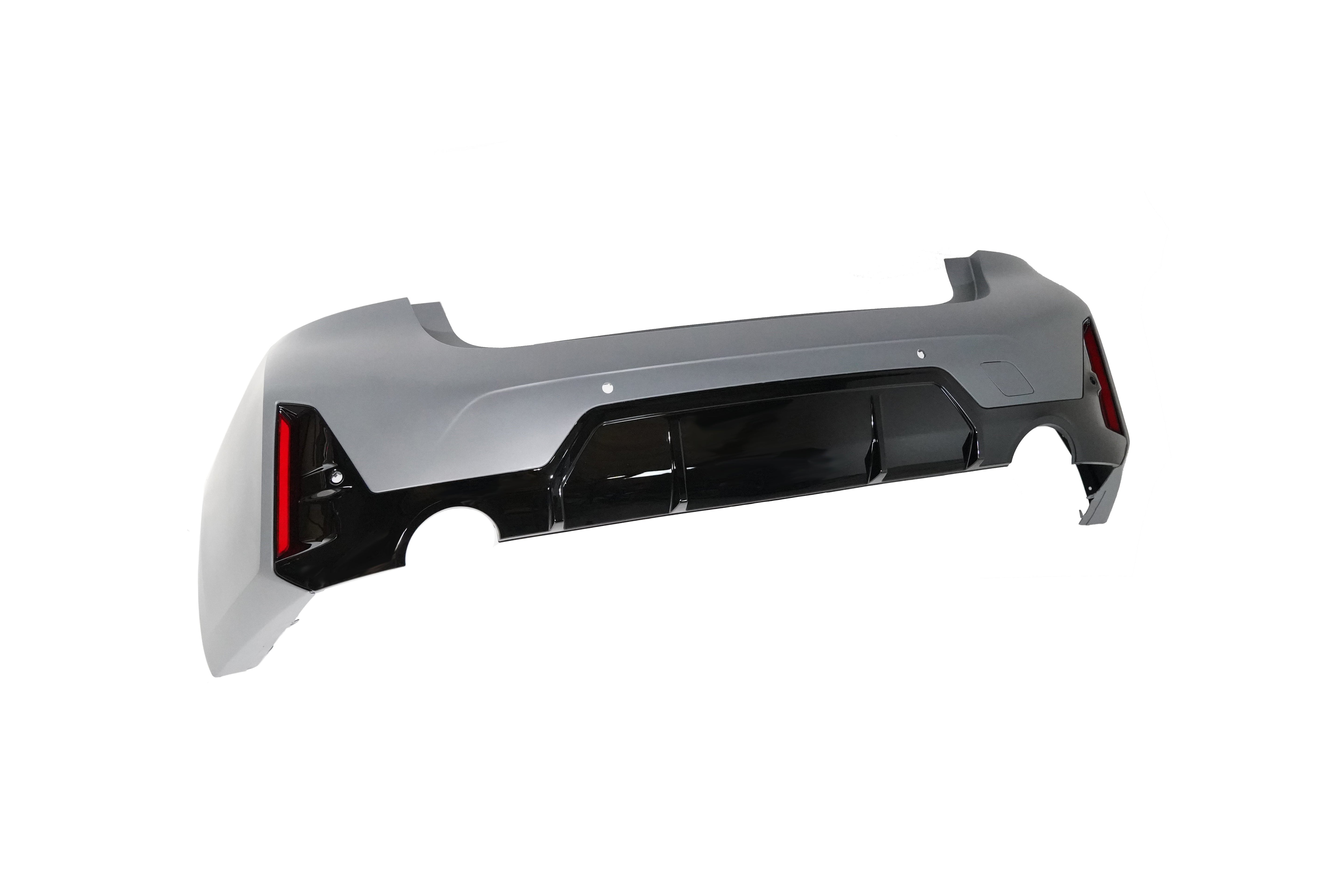 2023-2025 BMW LCI G20 3 Series M-Sport Style Rear bumper with 330i Diffuser 4 PDC
