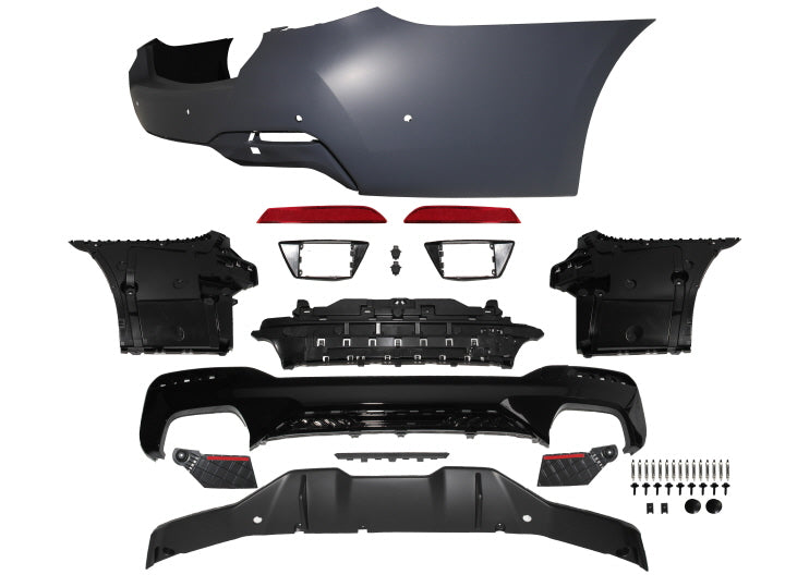 2021-2023 BMW G30 LCI Rear Bumper W/ PDC Covers