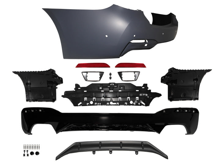2021-2023 BMW G30 LCI Rear Bumper W/ PDC Covers