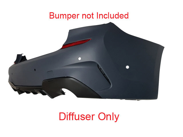 2019-2022 BMW PRE-LCI G20 M-Performance Style Rear Diffuser