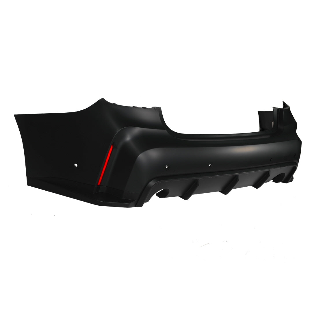 2019-2022 BMW PRE-LCI G20 3 Series, M3 Style Rear Bumper