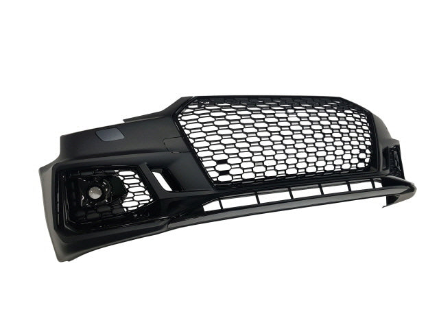 2017-2019 B9 Audi A4, RS4 Style Front Bumper W/ Grille