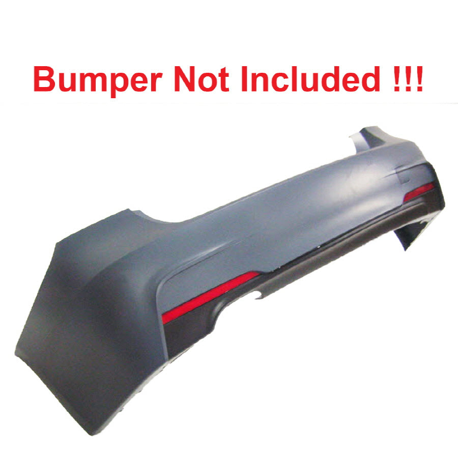2012-2018 BMW F30 F31 M-Tech Style Diffuser Only