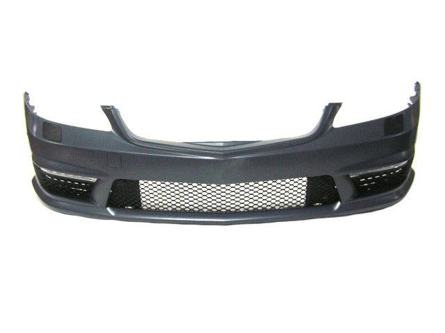 2007-2013 Mercedes Benz S Class W221 S63/S65 AMG Style Front Bumper W/ DRL