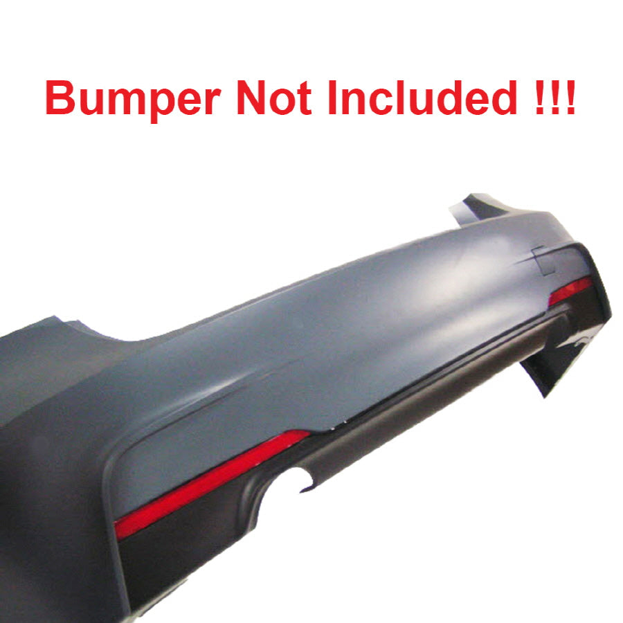 2012-2018 BMW F30 F31 M-Tech Style Diffuser Only