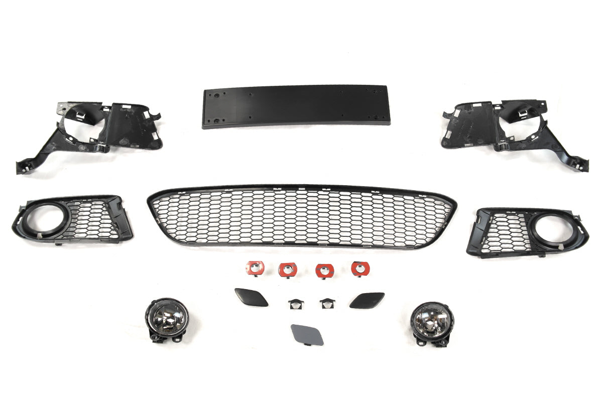 2007-2010 PRE-LCI, 2011-2013 LCI BMW E92, E93 M Sport Front Bumper W/ Fog Lamps