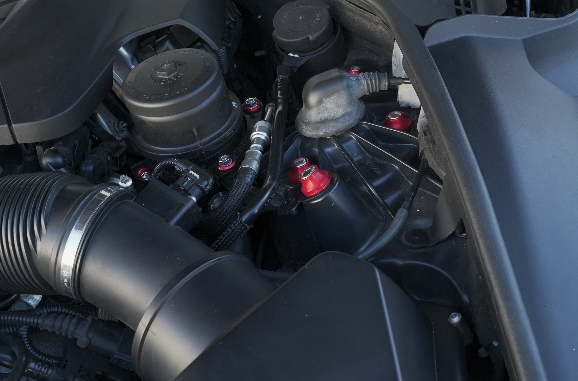 Titanium BMW F10 2010-2016 Billet Dress Up Hardware Kit (5 Series/M5)