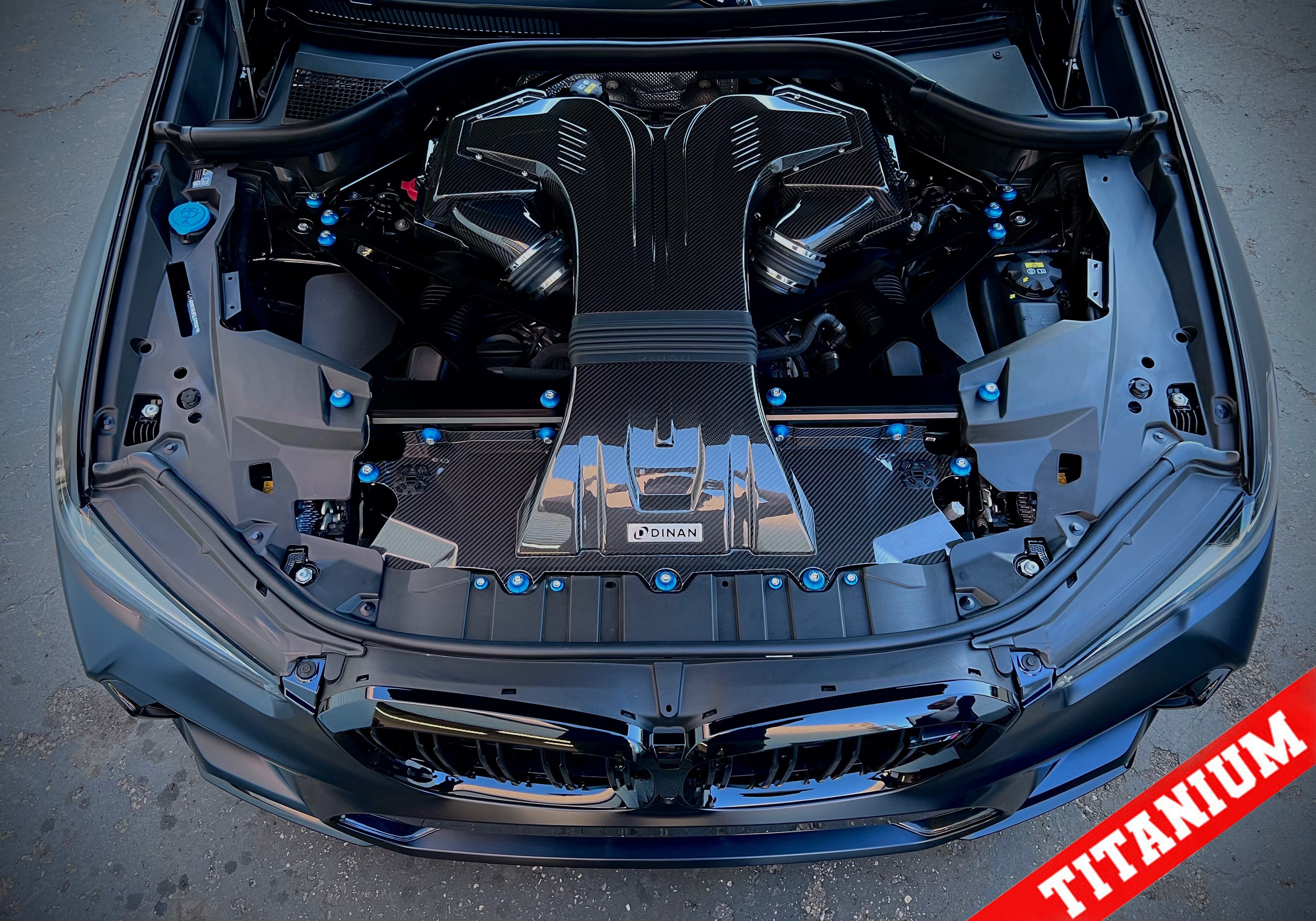 Titanium BMW 2019+ X5/X6/X7 Dress Up Hardware Kit (F95/F96/G05/G06)