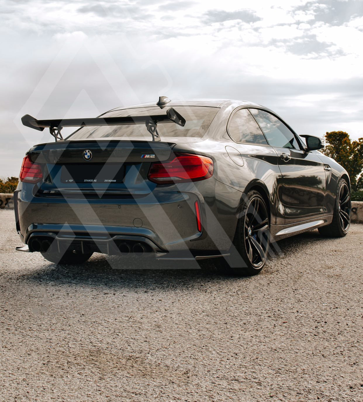 GTS Style Carbon Fiber Wing – BMW F87 M2 / F80 M3 / F82 M4 | Eterna Motorworks