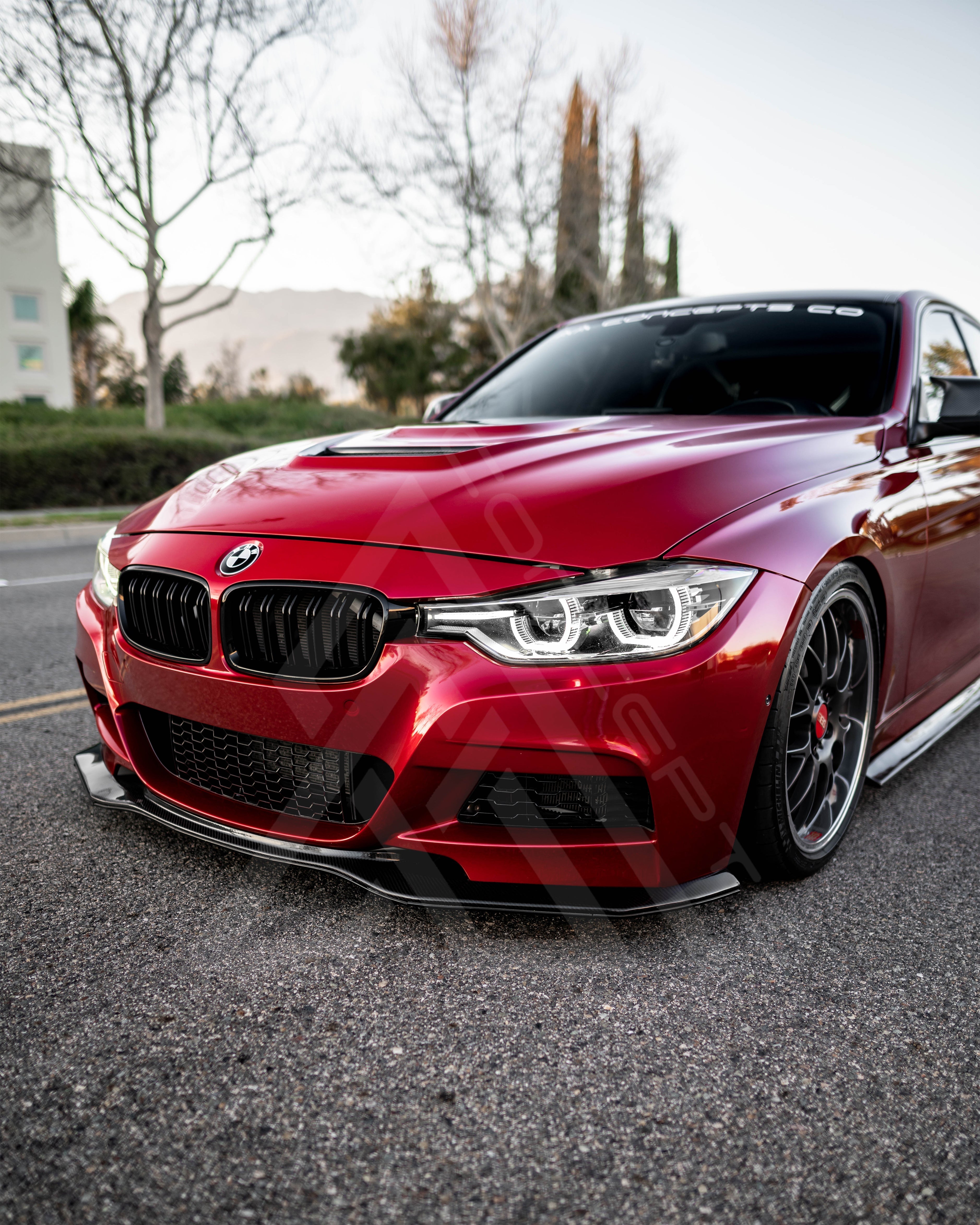 RS-Style Carbon Fiber Front Lip – BMW F30 / F31 3 Series | Eterna Motorworks
