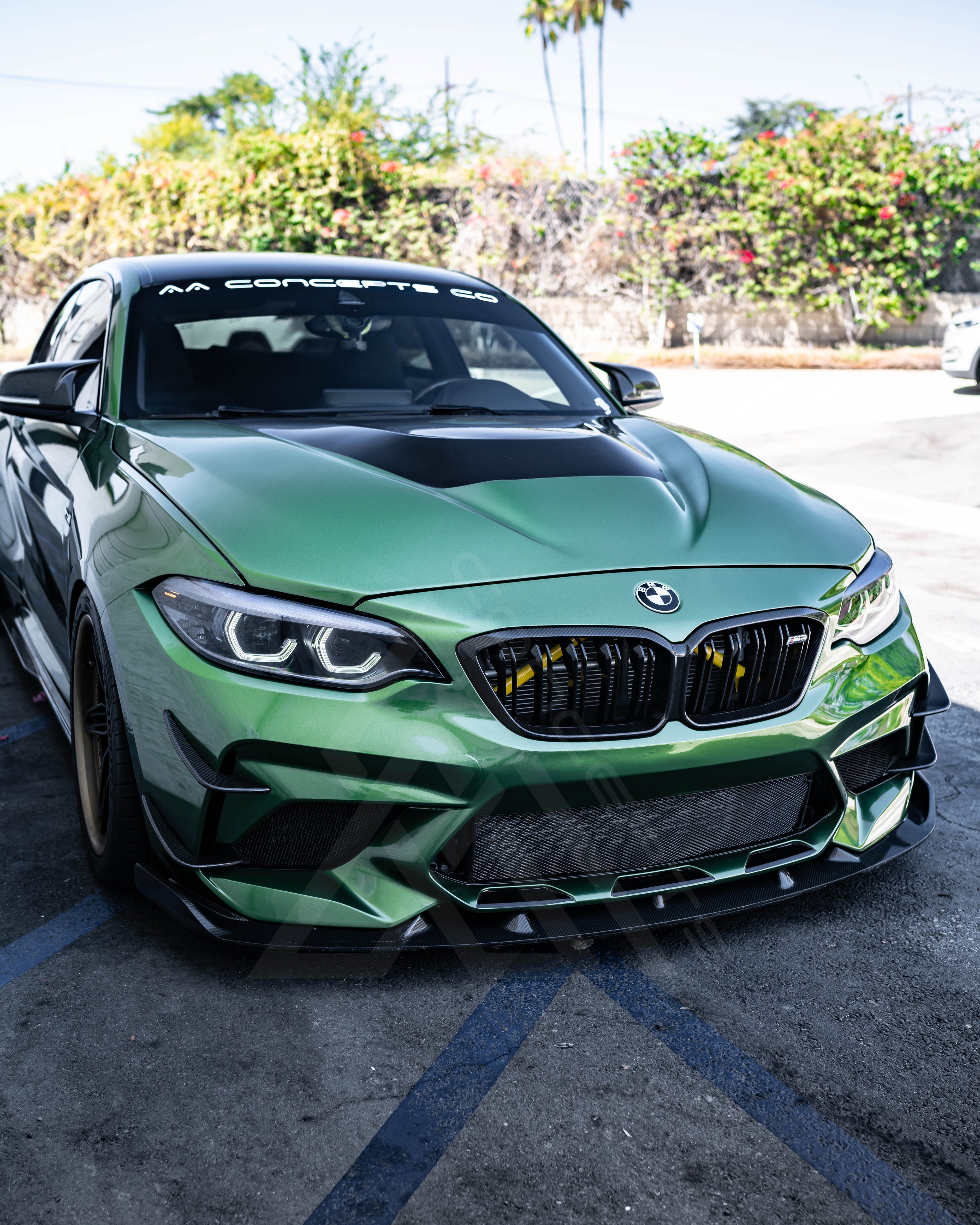 3D Style Carbon Fiber Front Lip – BMW F87 M2 Competition | Eterna Motorworks