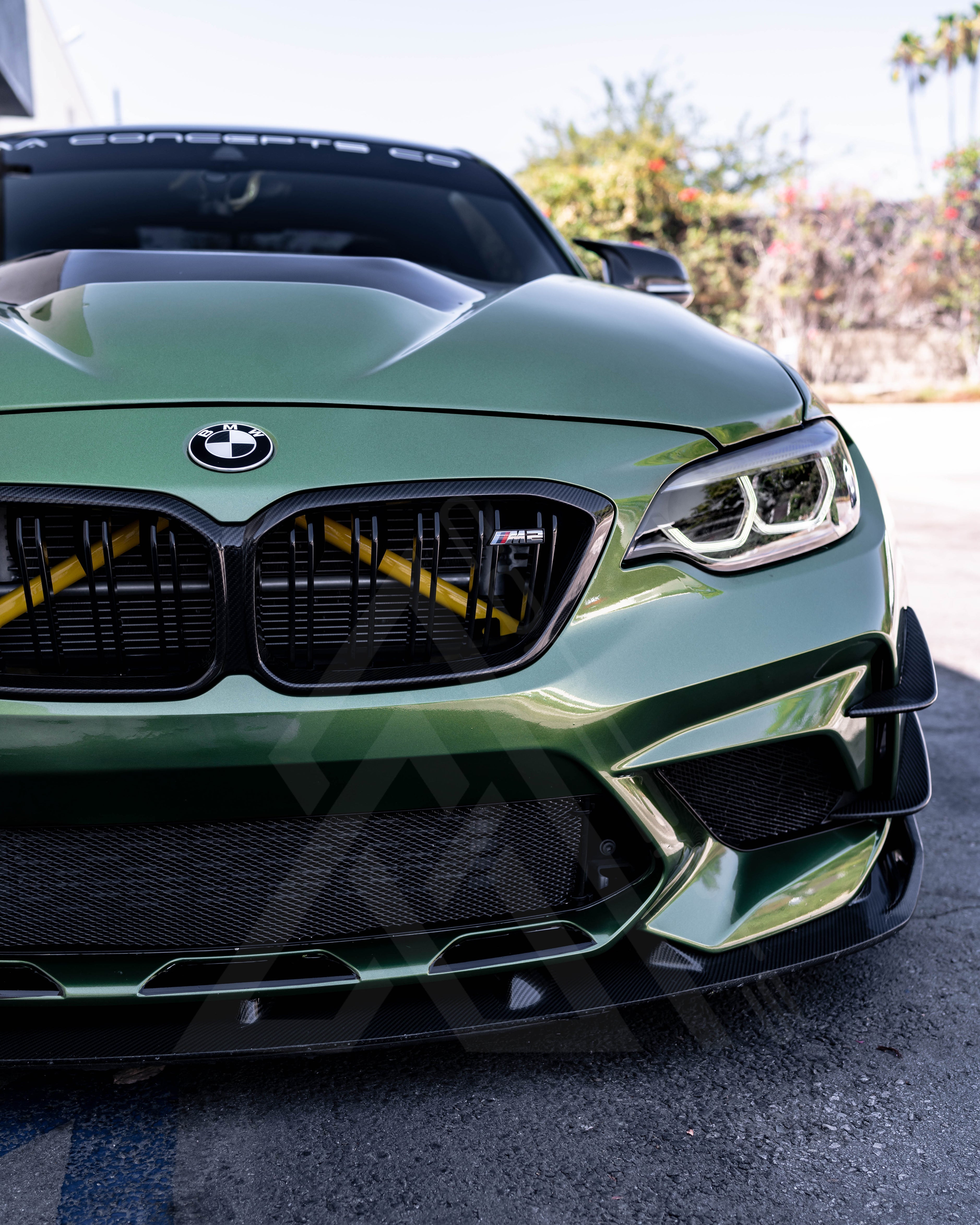 3D Style Carbon Fiber Front Lip – BMW F87 M2 Competition | Eterna Motorworks