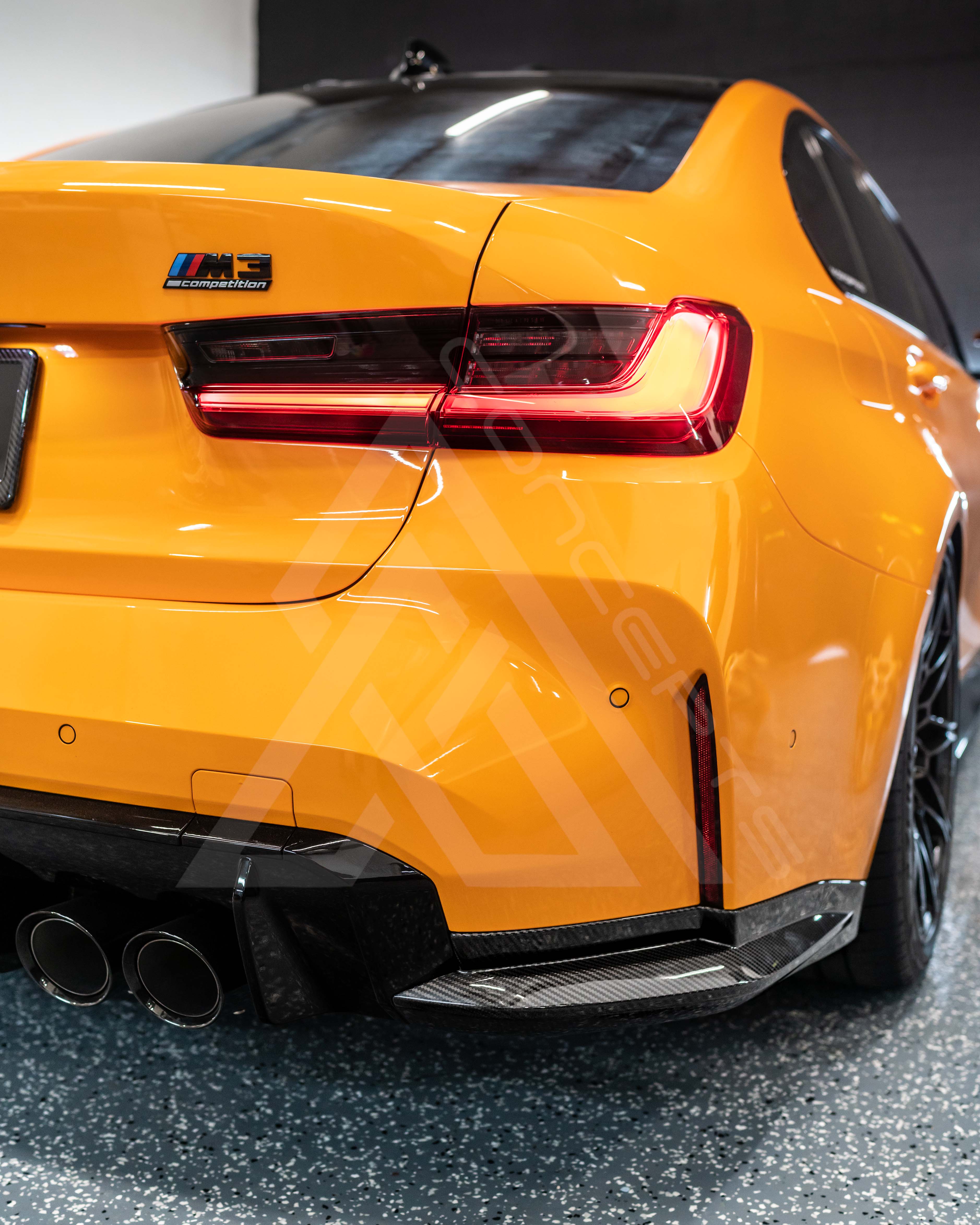 OEM-Style Carbon Fiber Rear Extensions – BMW G80 M3 / G82 G83 M4 | Eterna Motorworks