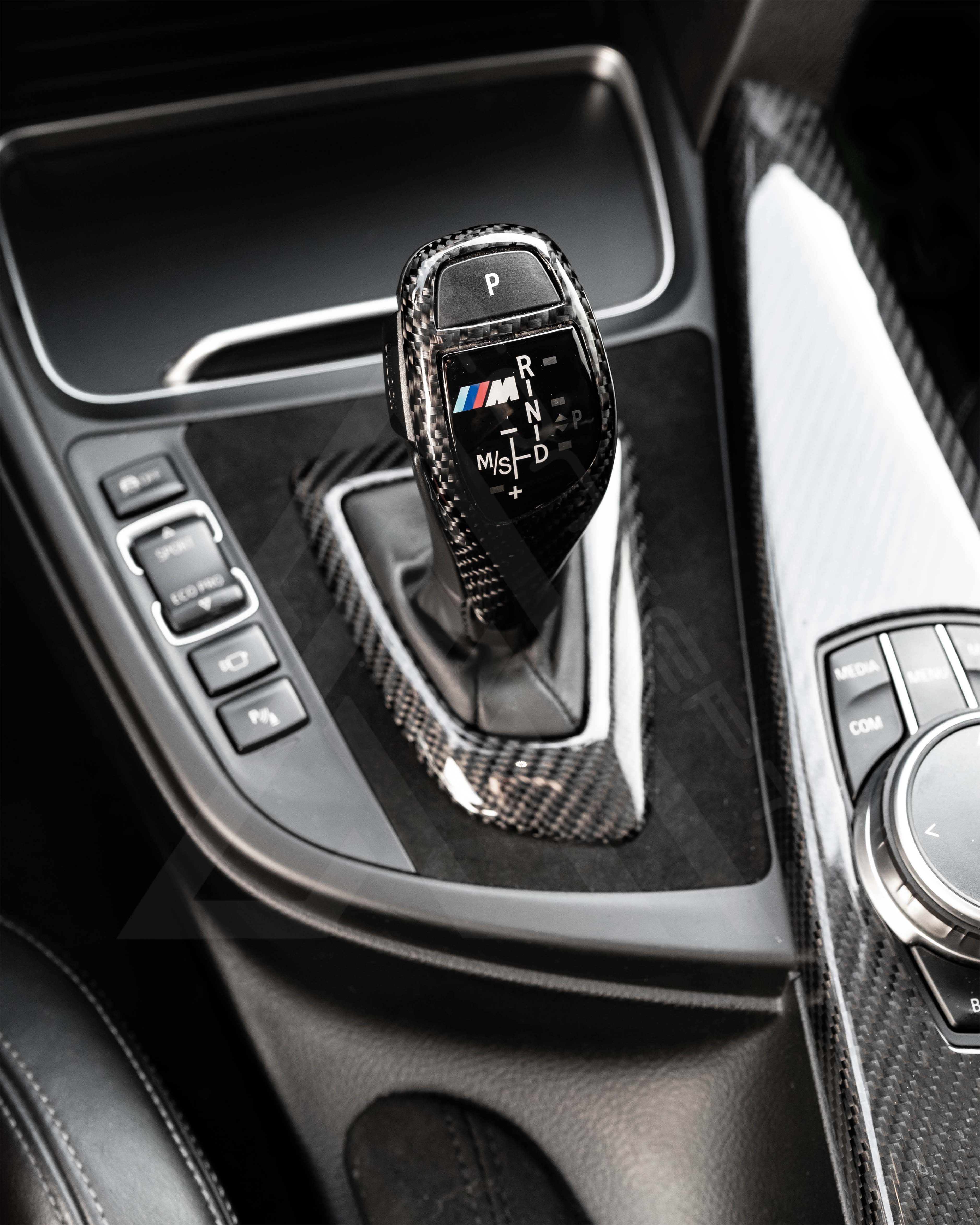 Alcantara Shift Console Trim – BMW F30 / F31 3 Series F32 / F33 / F36 4 Series | Eterna Motorworks