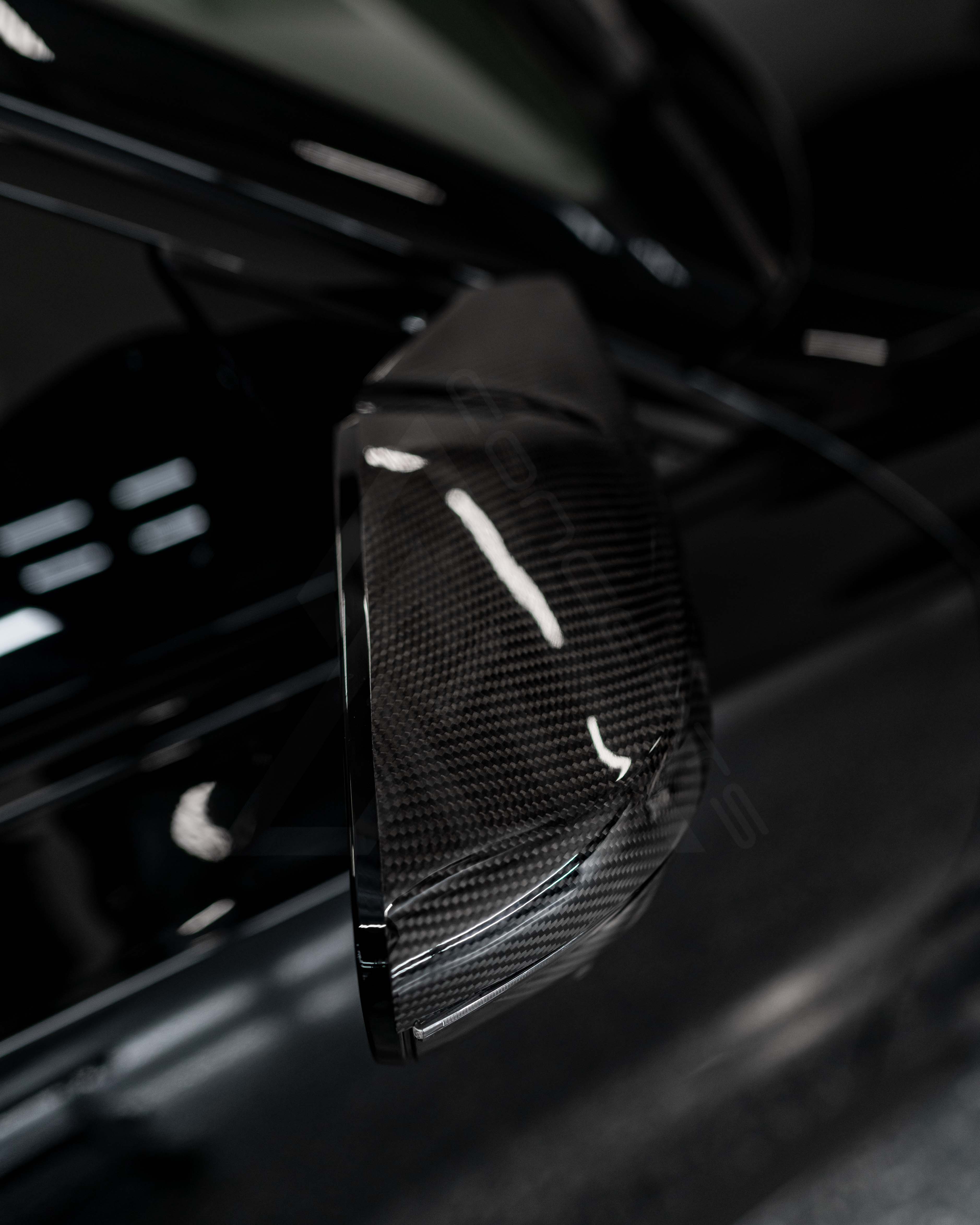 Carbon Fiber Mirror Caps – BMW G80 M3 / G82 M4 / G83 M4 Convertible | Eterna Motorworks