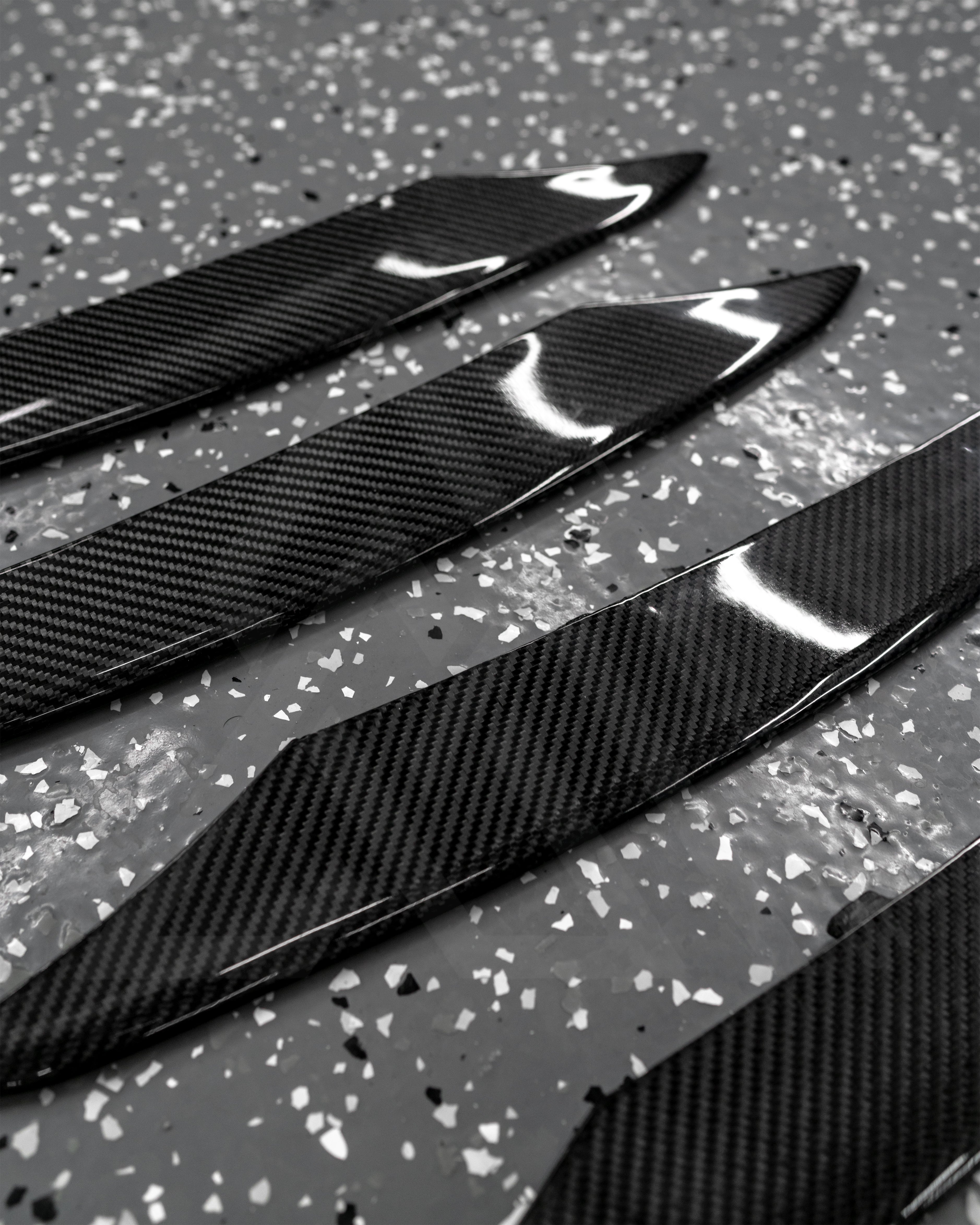 Carbon Fiber GT Style Rear Canards – Audi R8 | Eterna Motorworks