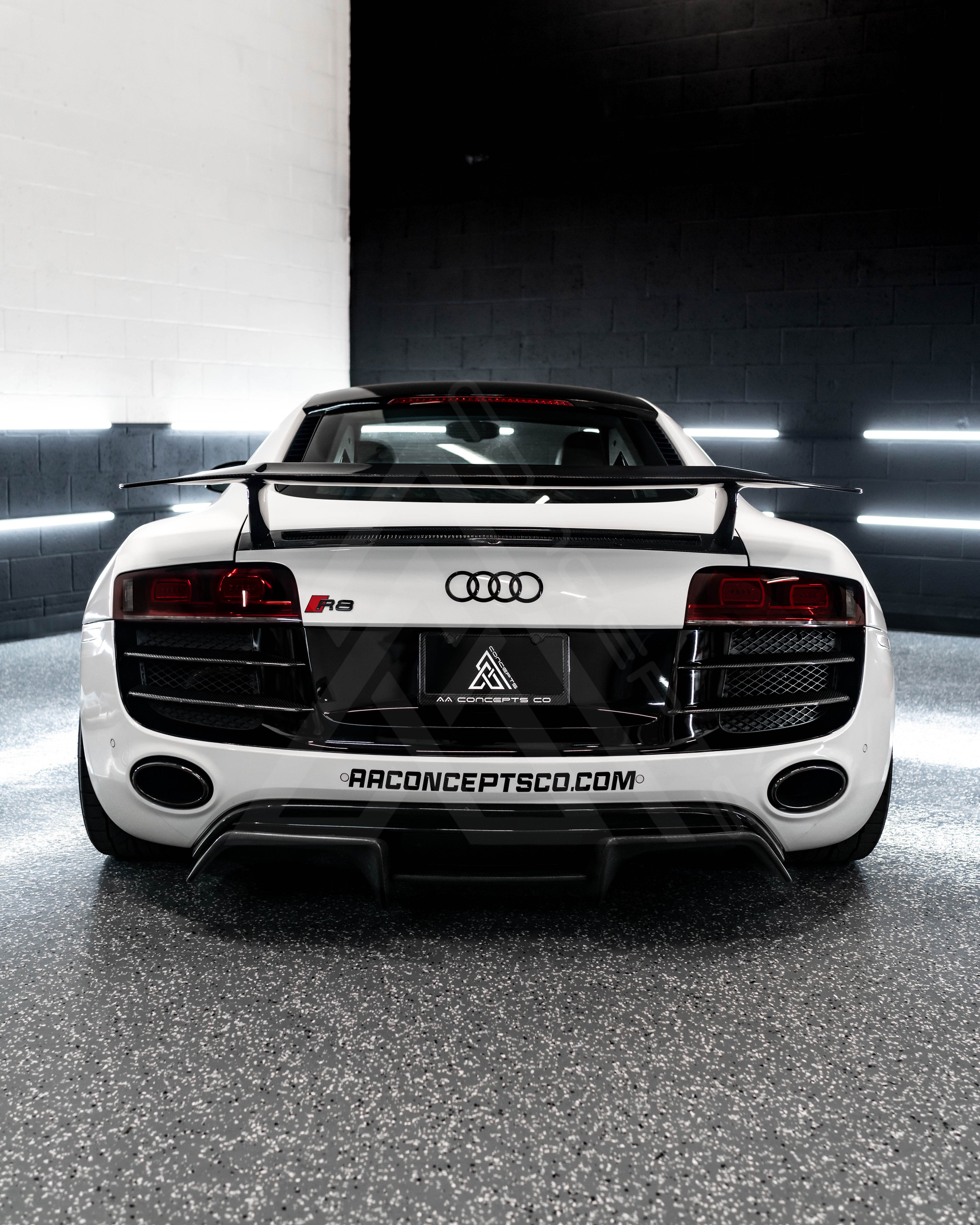 Carbon Fiber GT Style Rear Canards – Audi R8 | Eterna Motorworks