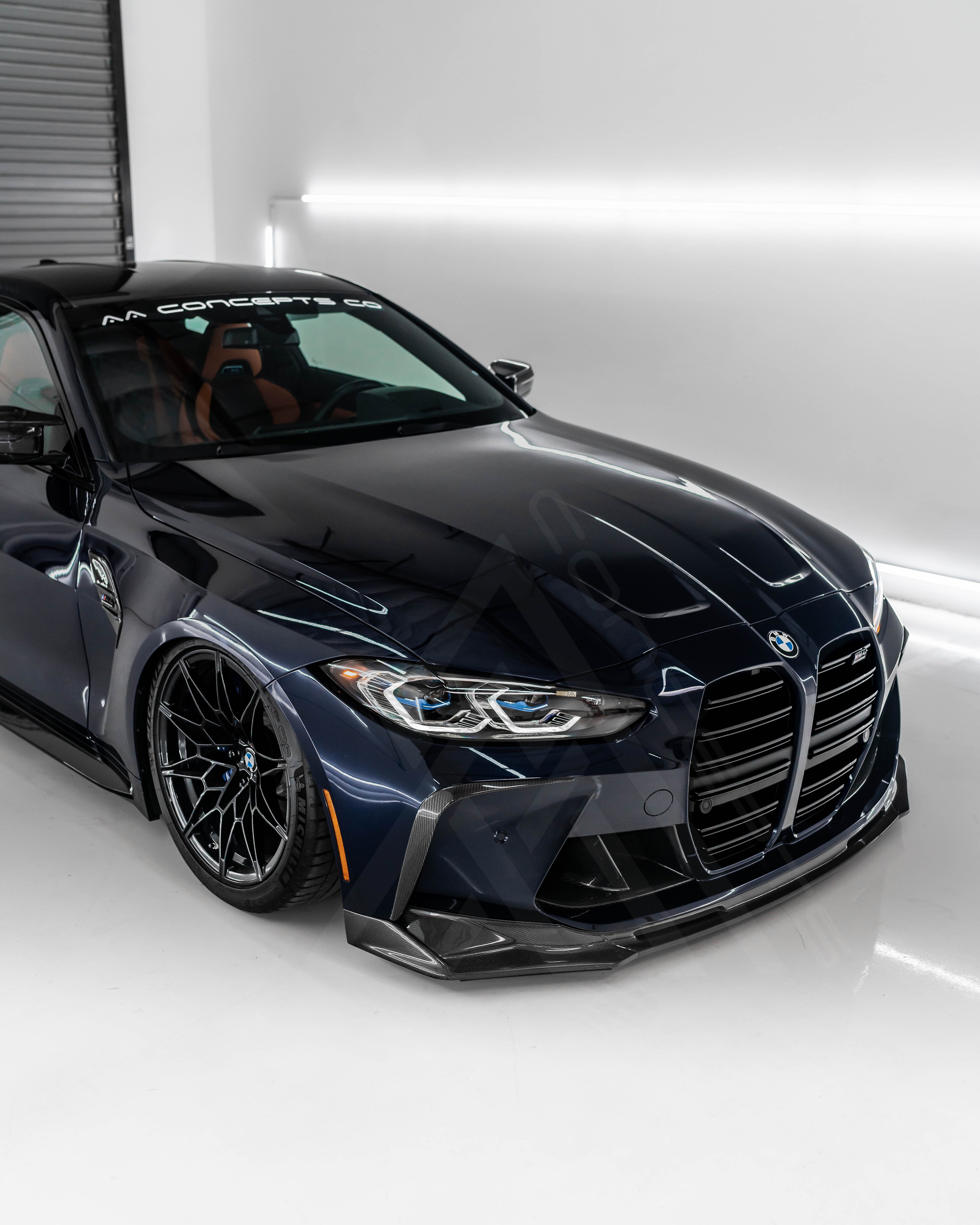 Carbon Fiber Front Fangs – BMW G80 M3 / G82 G83 M4 | Eterna Motorworks