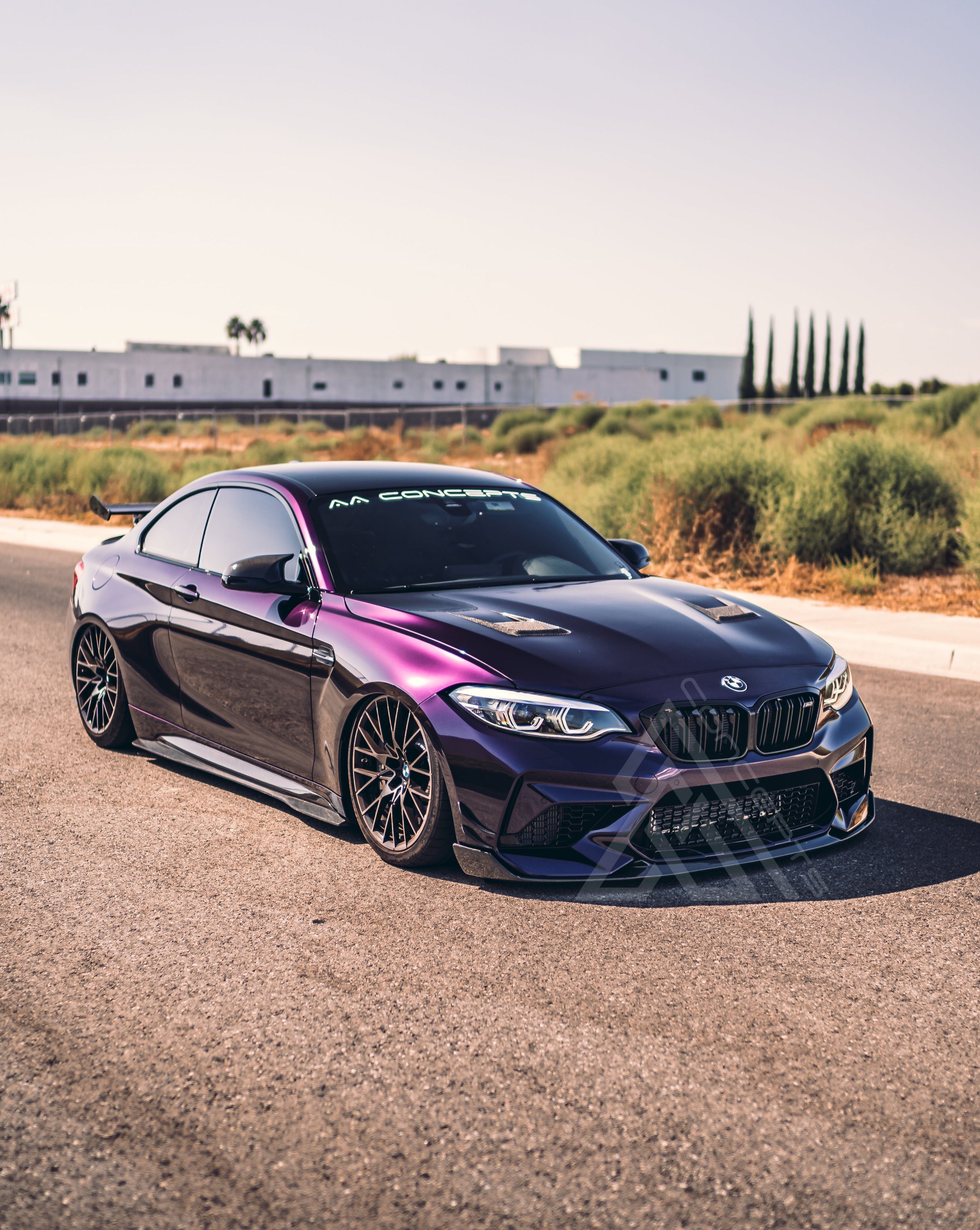 Performance Carbon Fiber Front Lip – BMW F87 M2 Competition | Eterna Motorworks