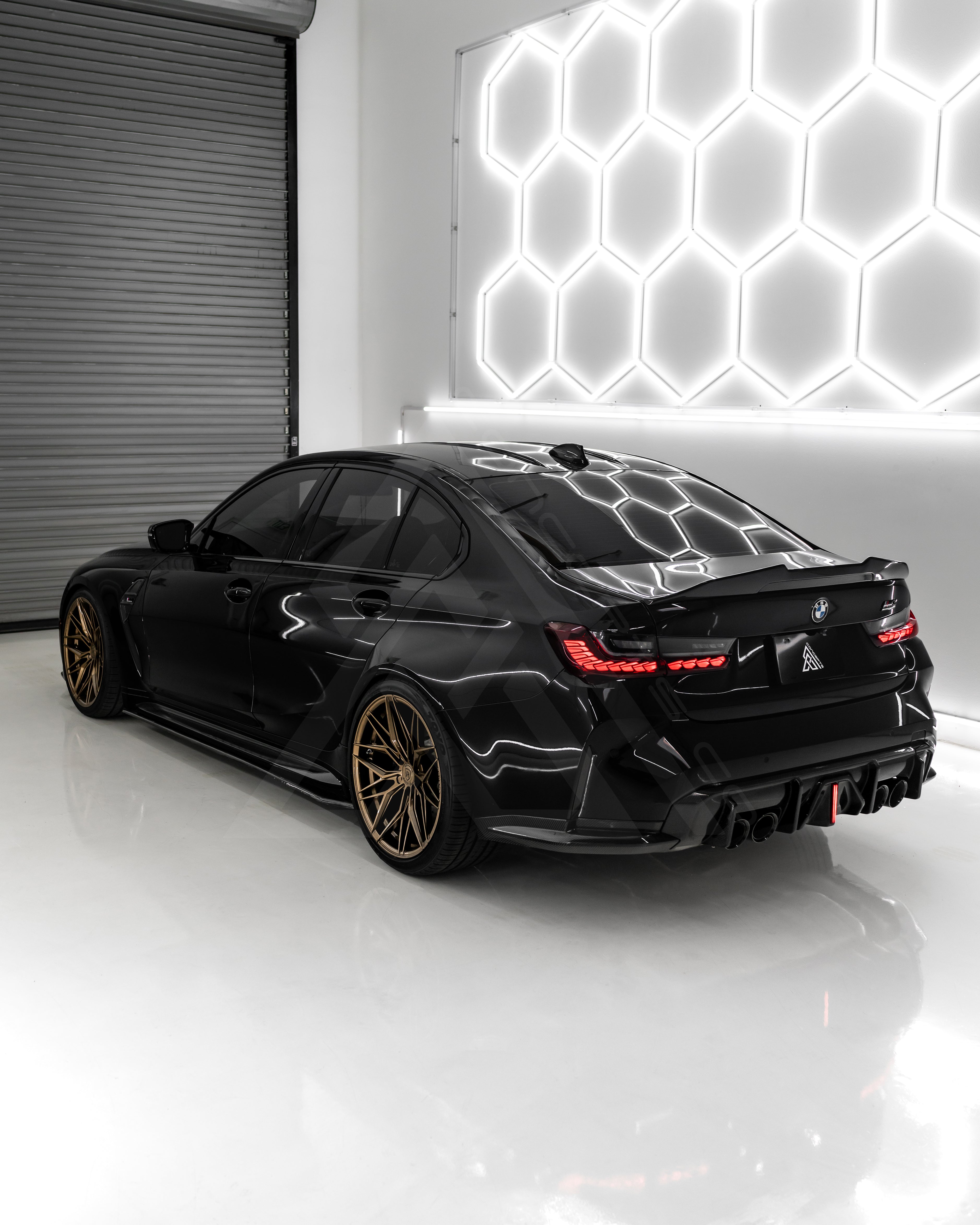 Carbon Fiber LED Rear Diffuser Kit – BMW G82 M4 | Eterna Motorworks