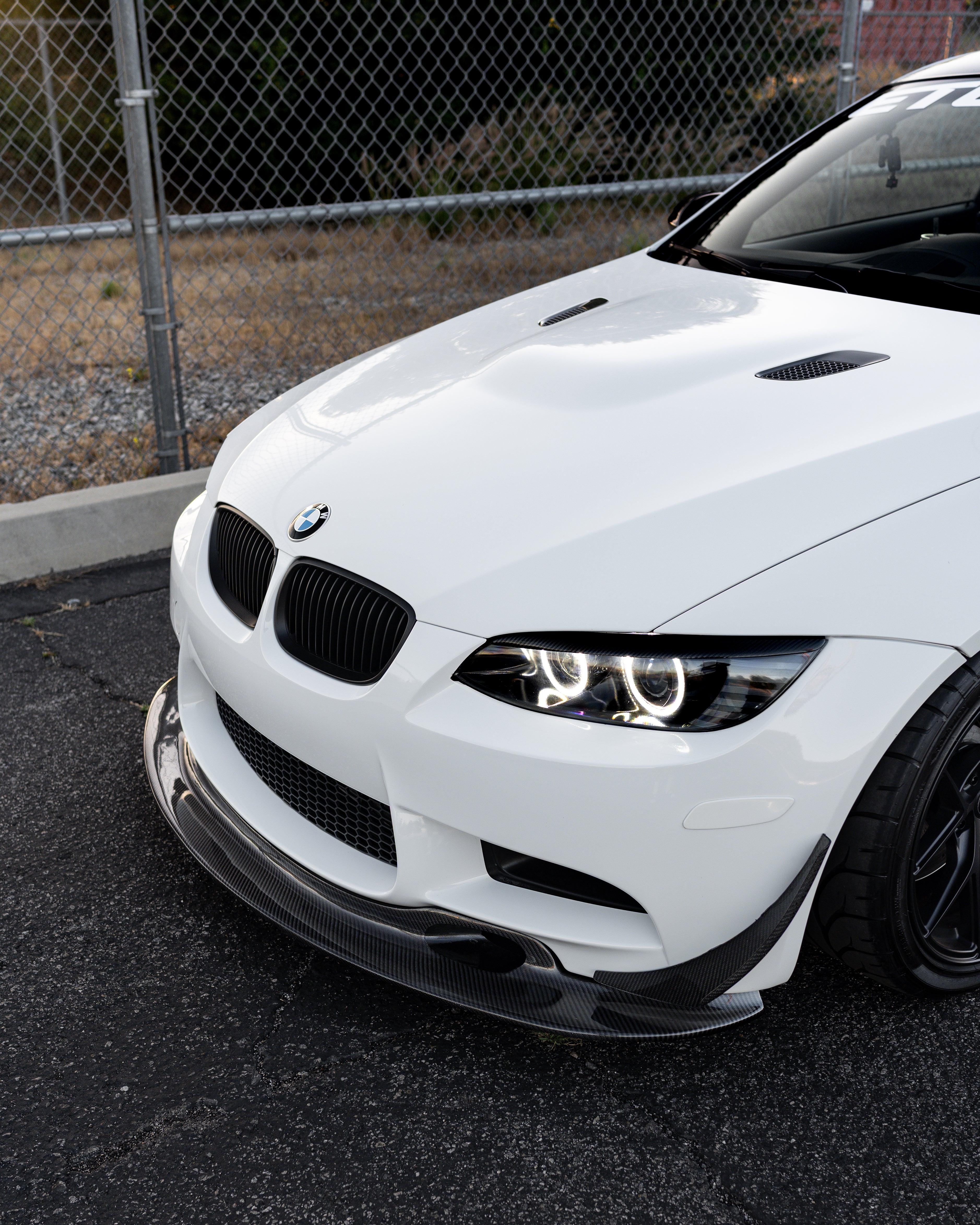 E92 M3 GT4 Carbon Fiber Front Lip