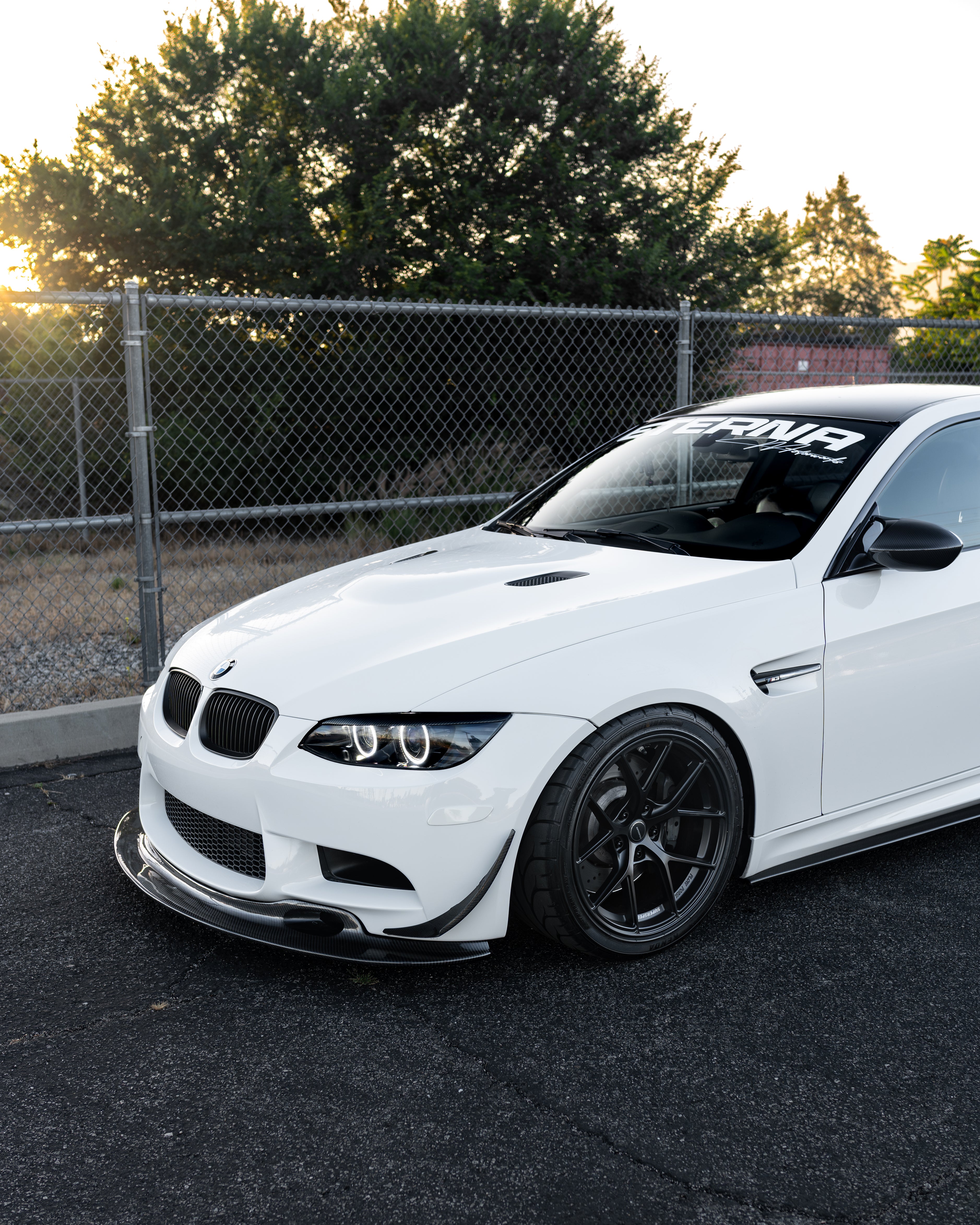 E92 M3 GT4 Carbon Fiber Front Lip