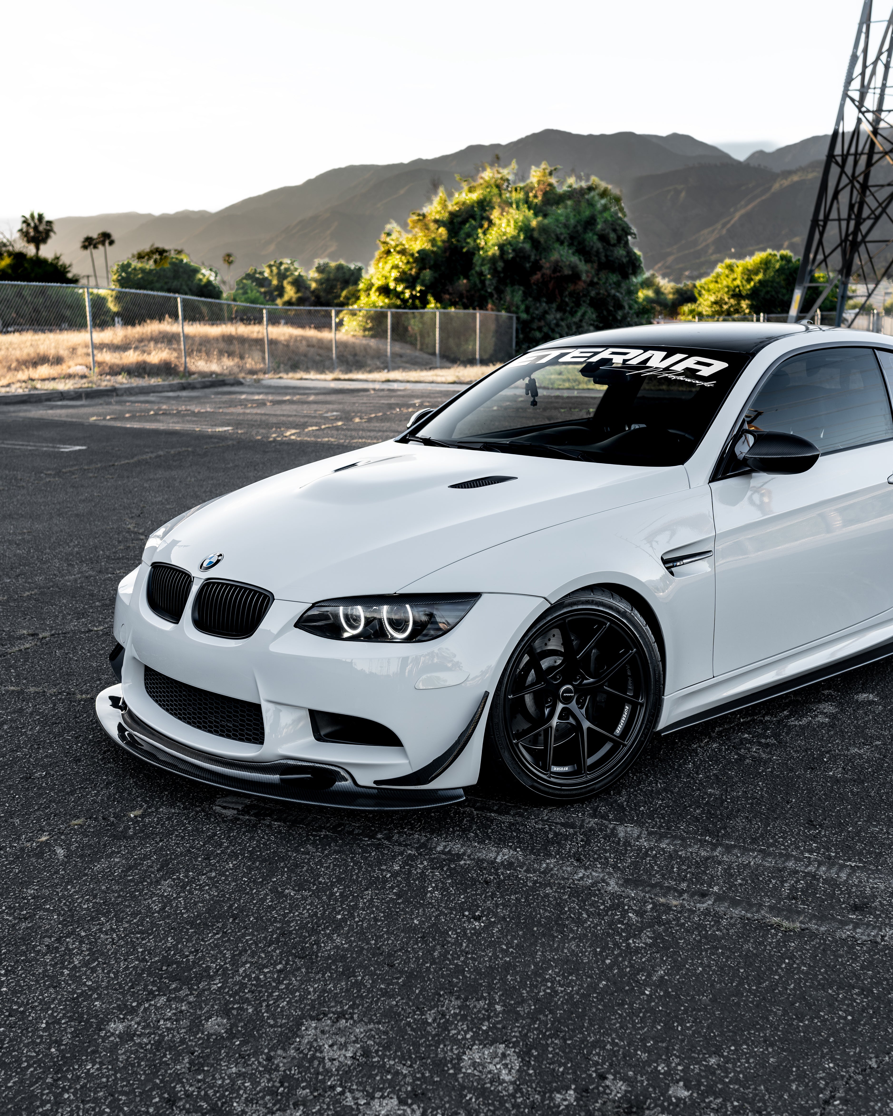 E92 M3 GT4 Carbon Fiber Front Lip