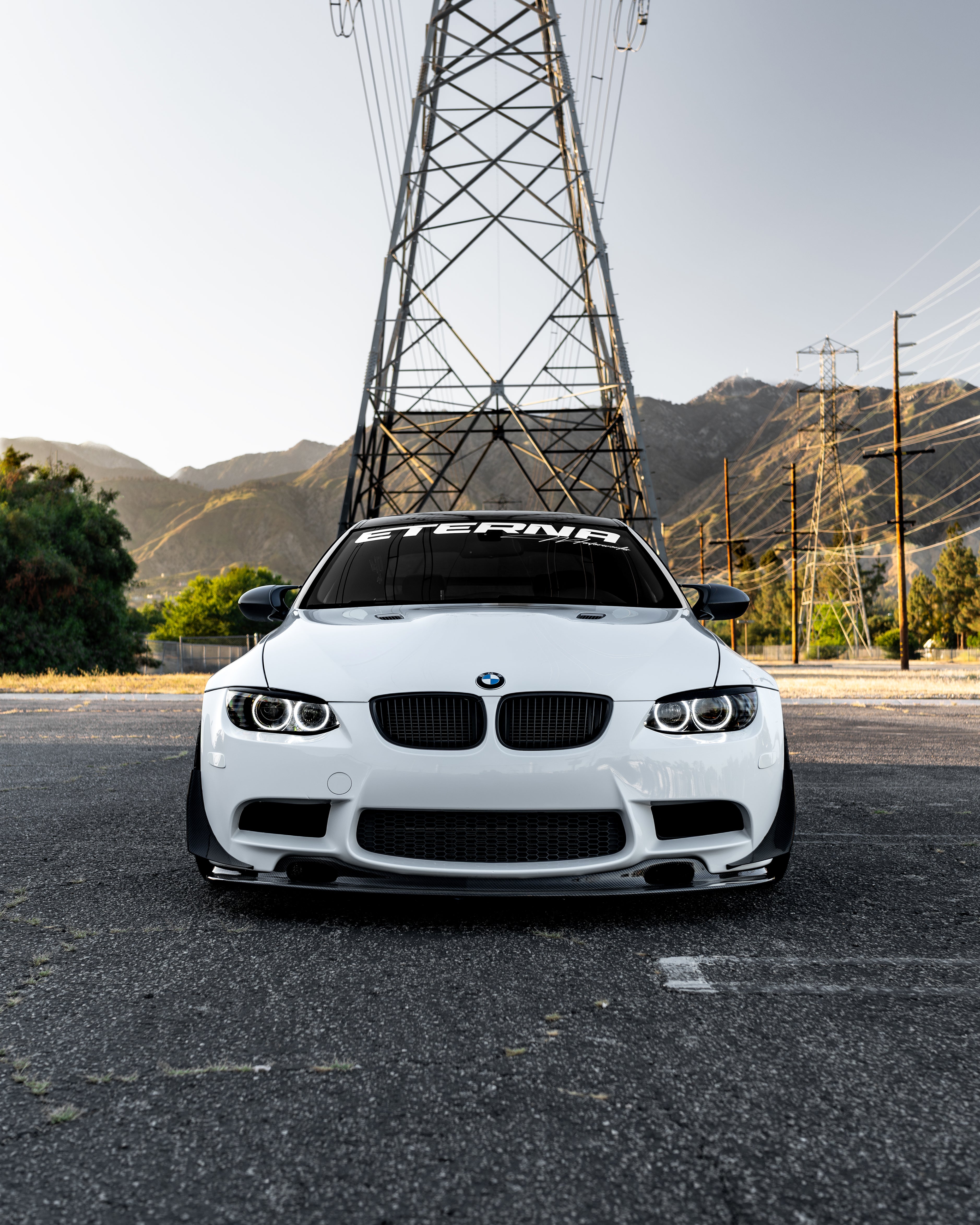 Dry Carbon Fiber Replacement Mirror Caps – BMW E90 / E92 / E93 M3 