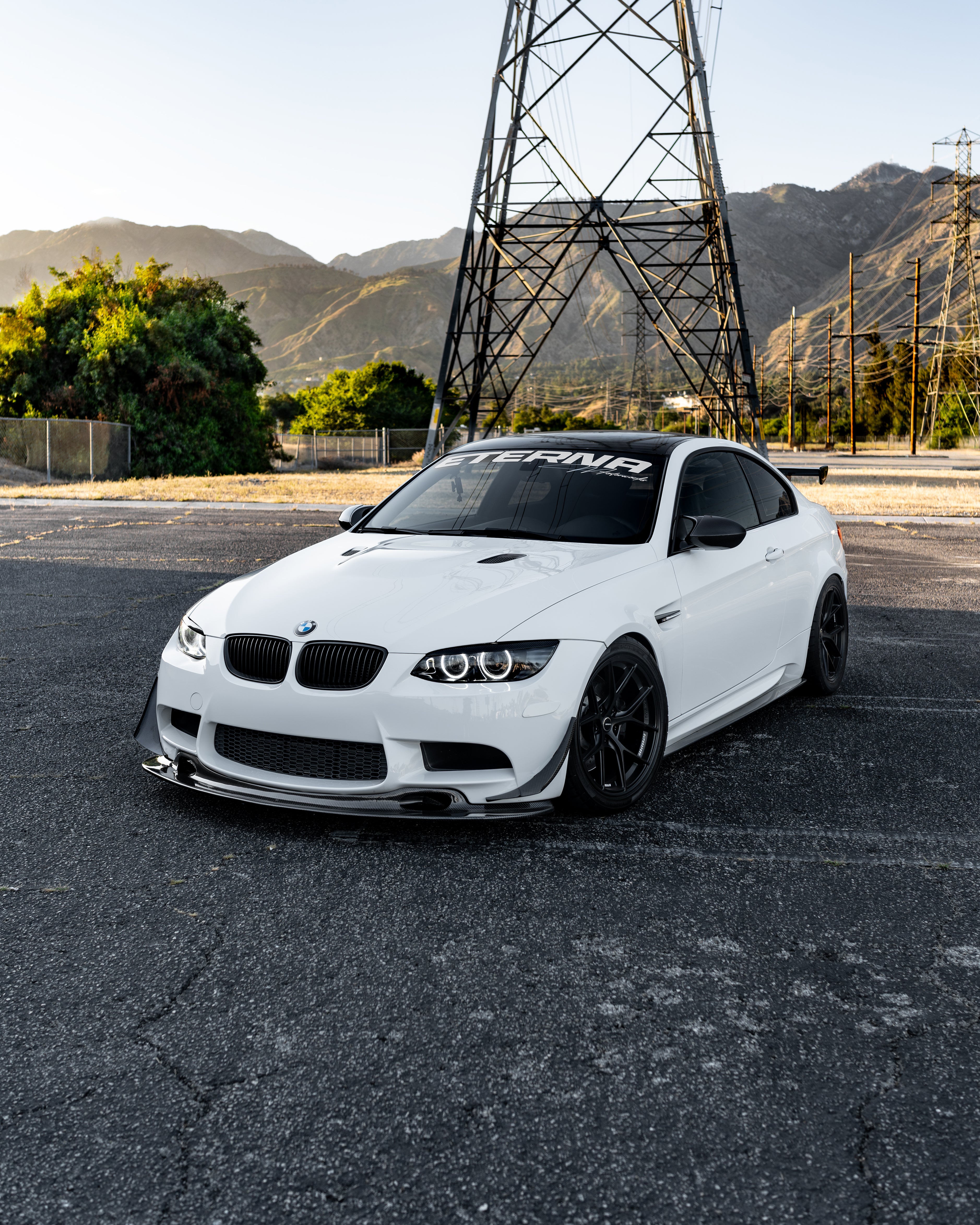 E92 M3 GT4 Carbon Fiber Front Lip