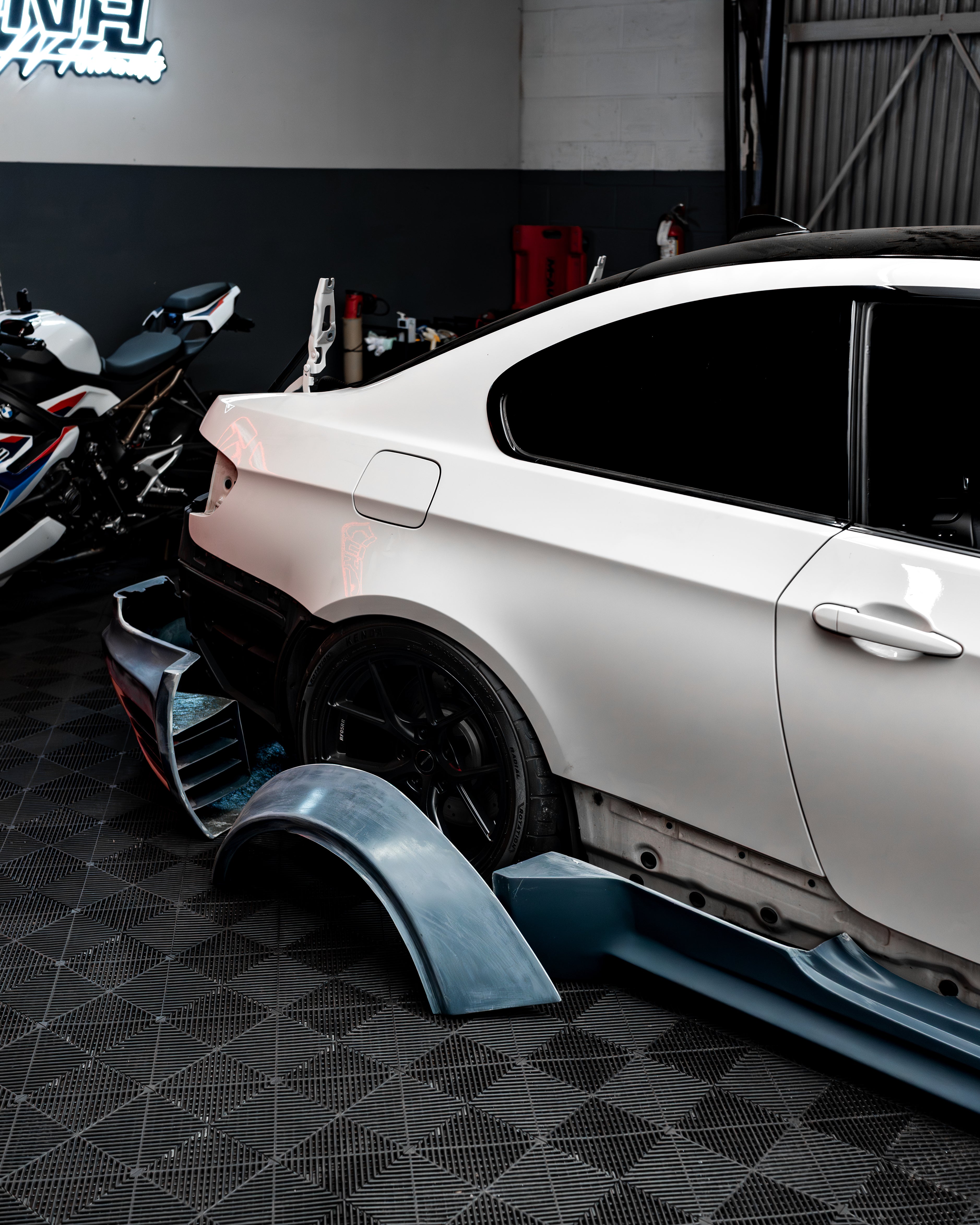 GTR ALMS Style Widebody Kit – BMW E92 M3 | Eterna Motorworks