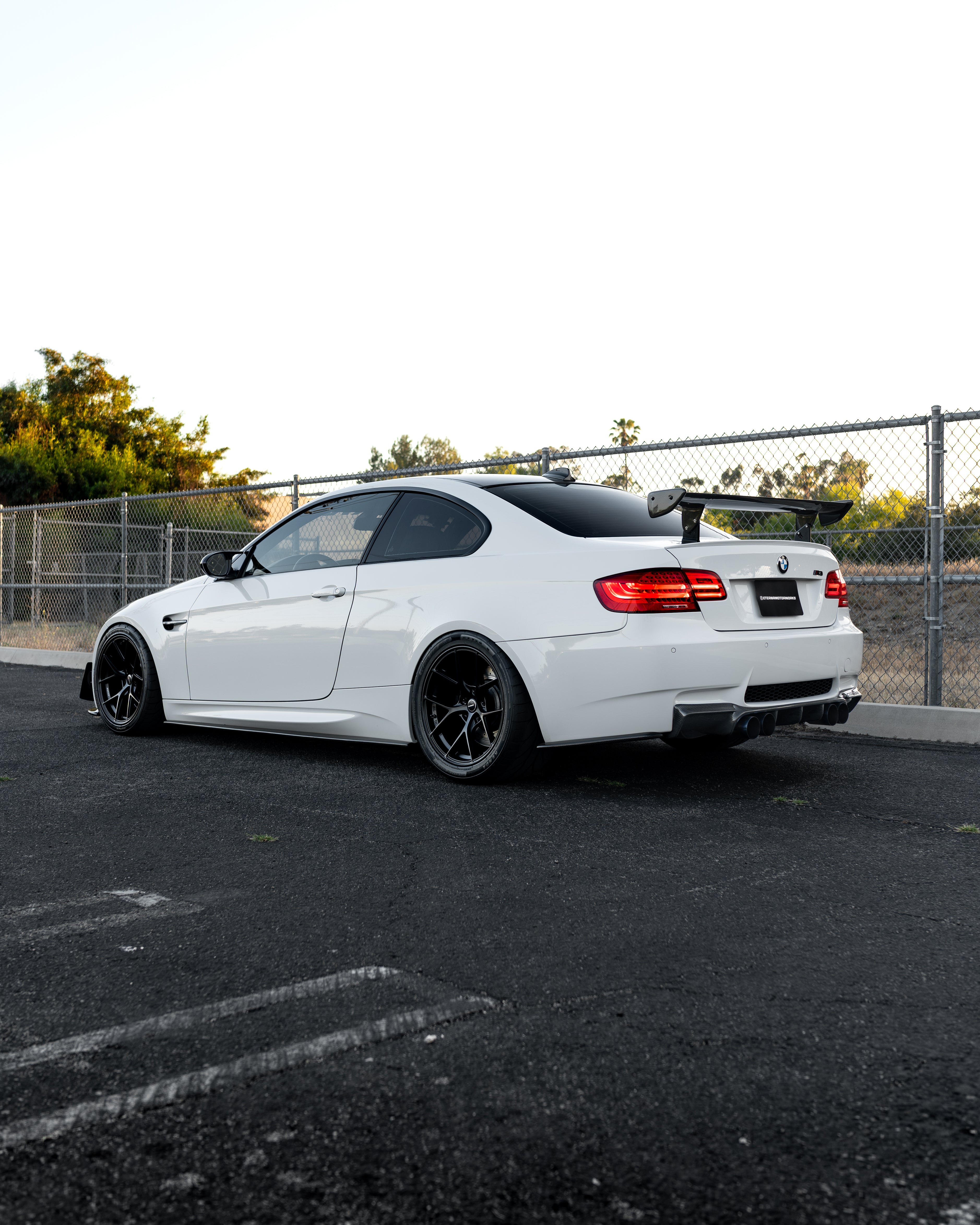 V-Style Carbon Fiber Rear Diffuser – BMW E92 / E93 M3