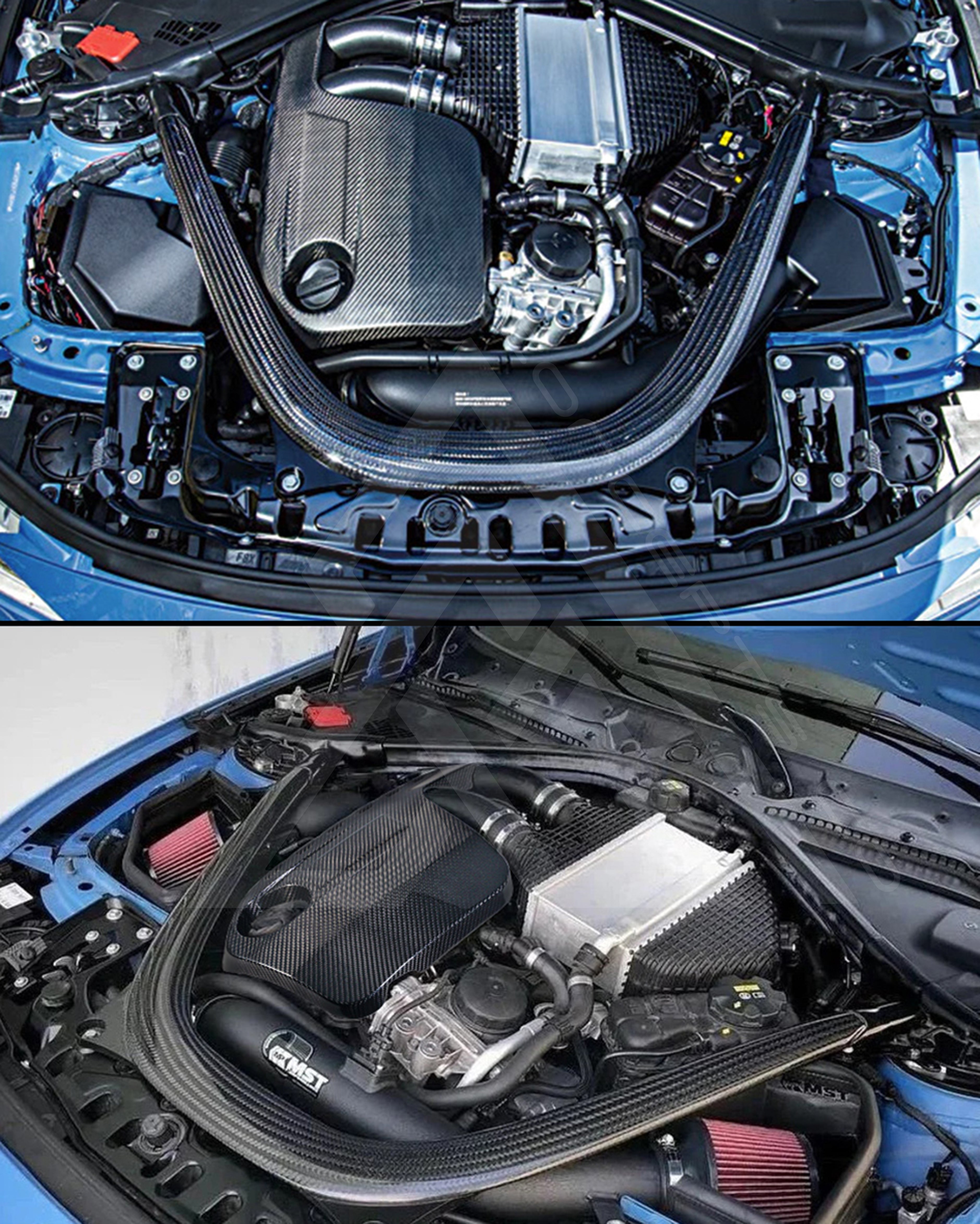 Carbon Fiber Engine Bay Cover – BMW F80 M3 / F82 F83 M4 / F87 M2C | Eterna Motorworks