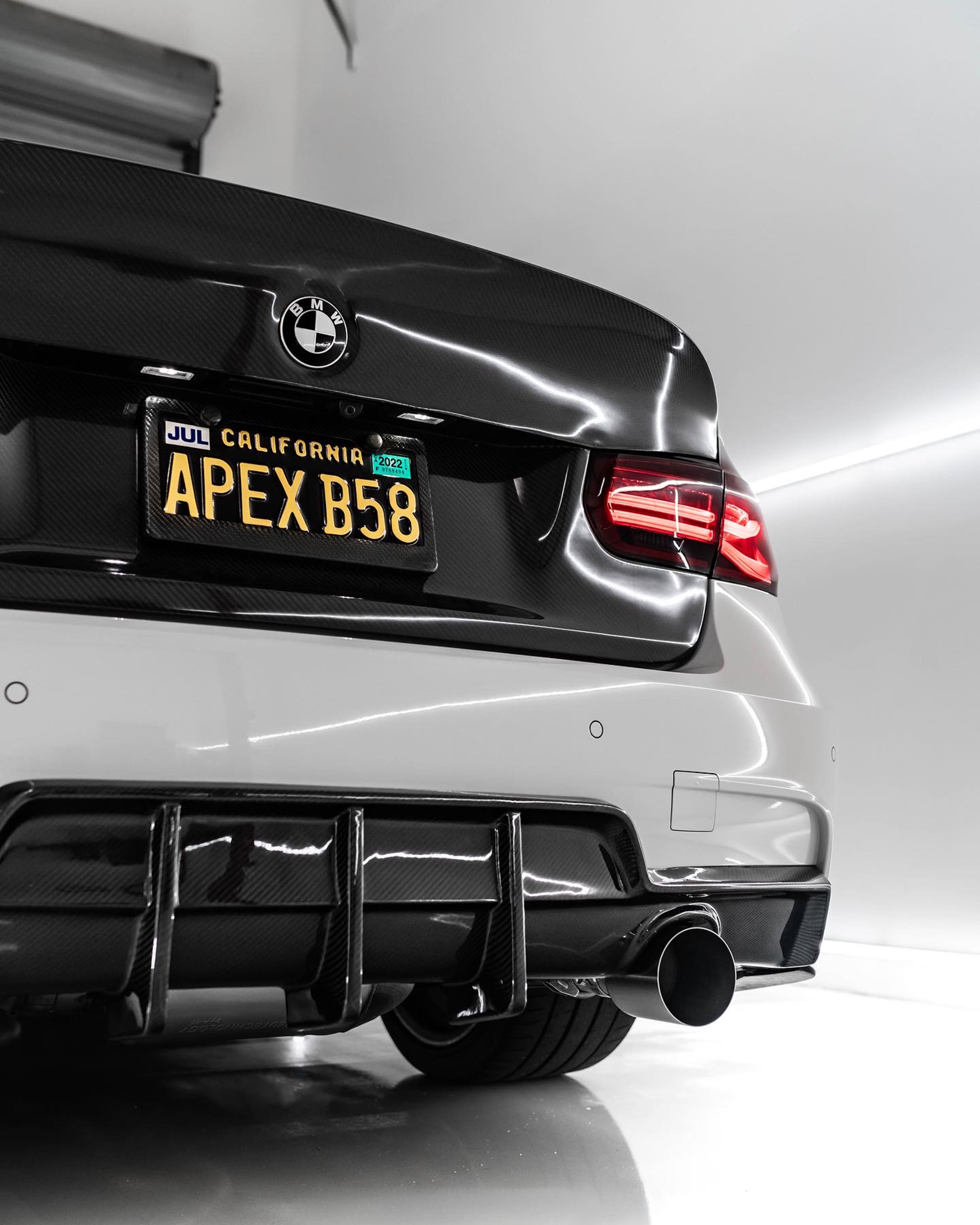 Signature Series Carbon Fiber Rear Diffuser – BMW F30 3 Series