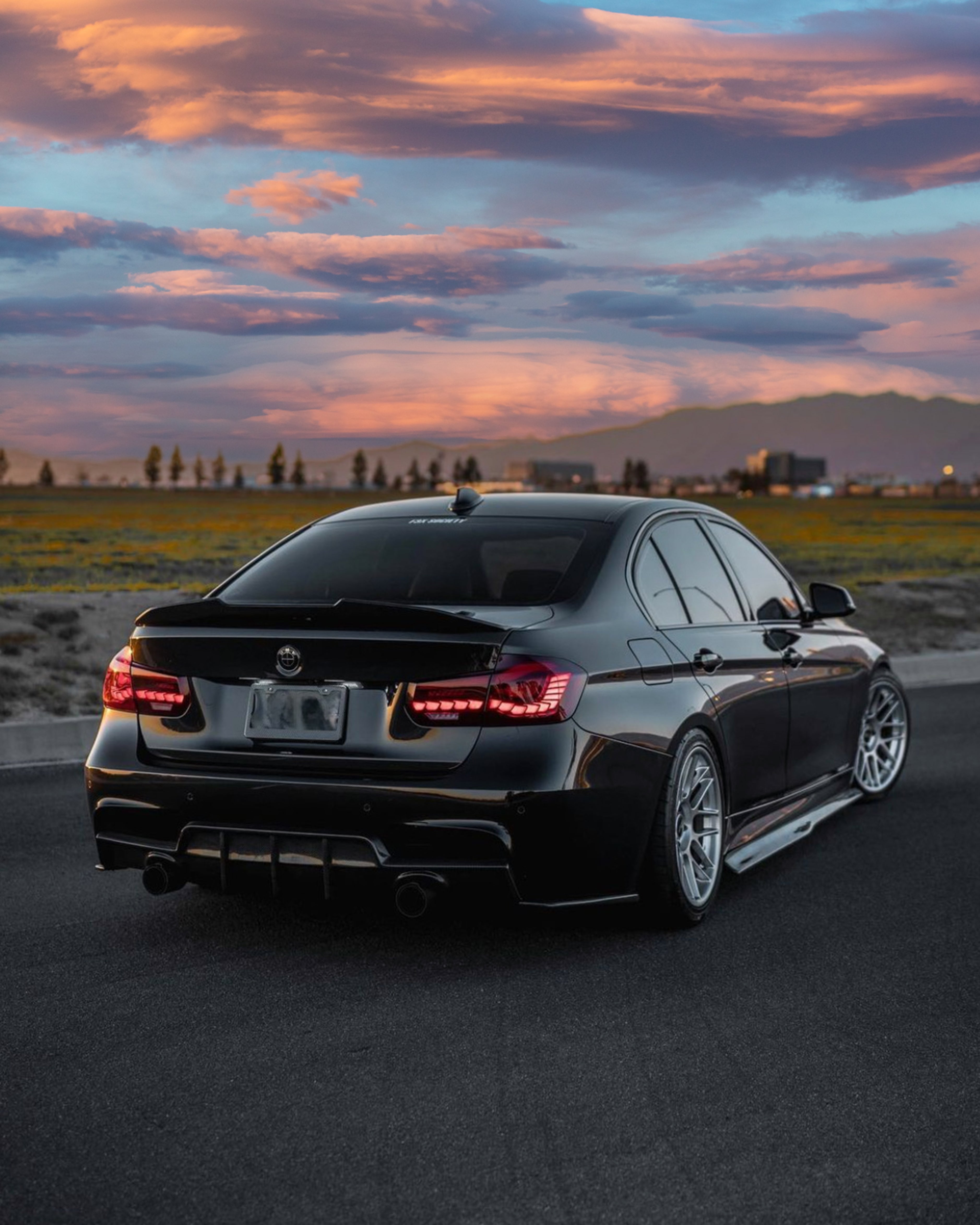 Signature Series Carbon Fiber Rear Diffuser – BMW F30 3 Series