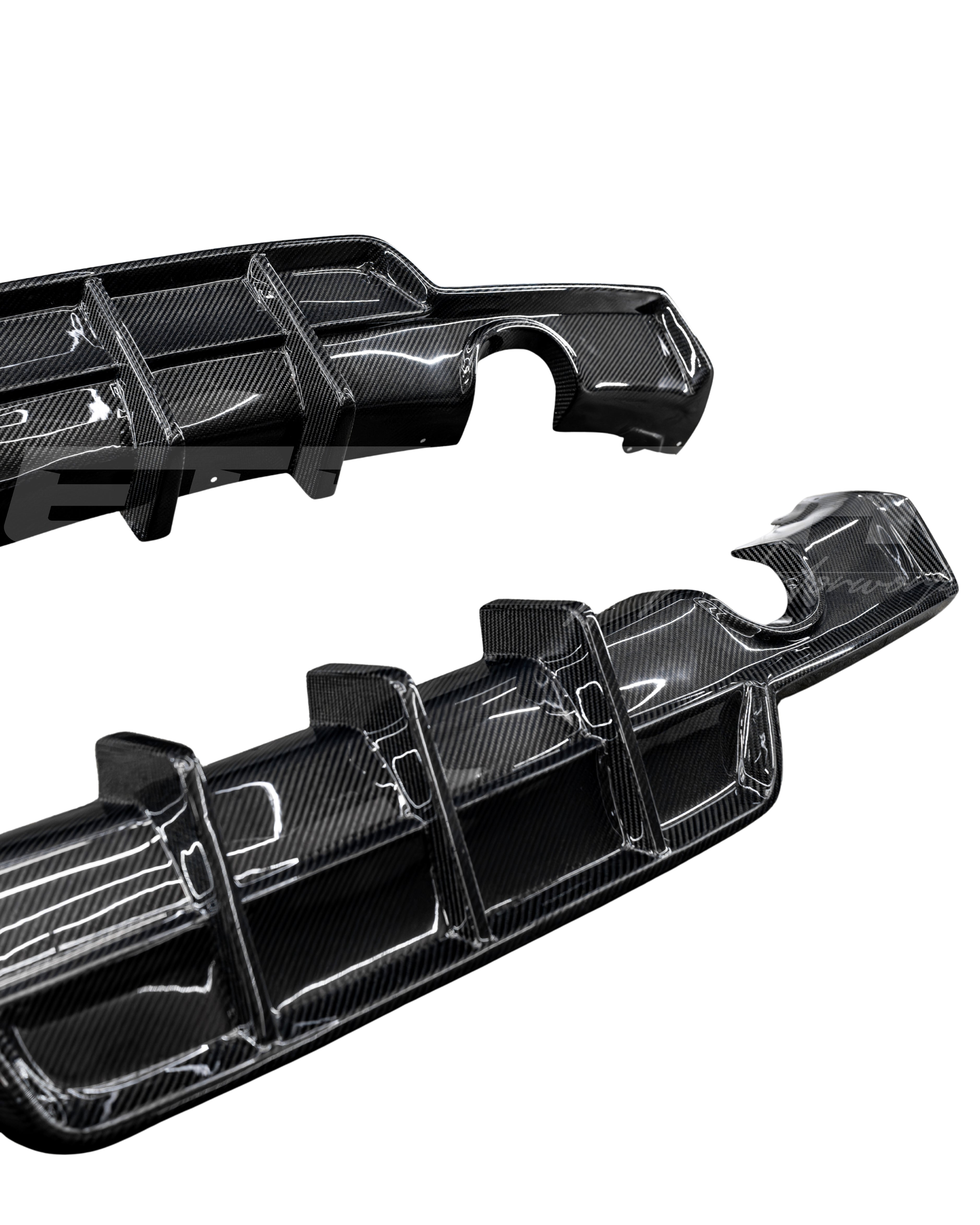 Signature Series Carbon Fiber Rear Diffuser – BMW F30 3 Series