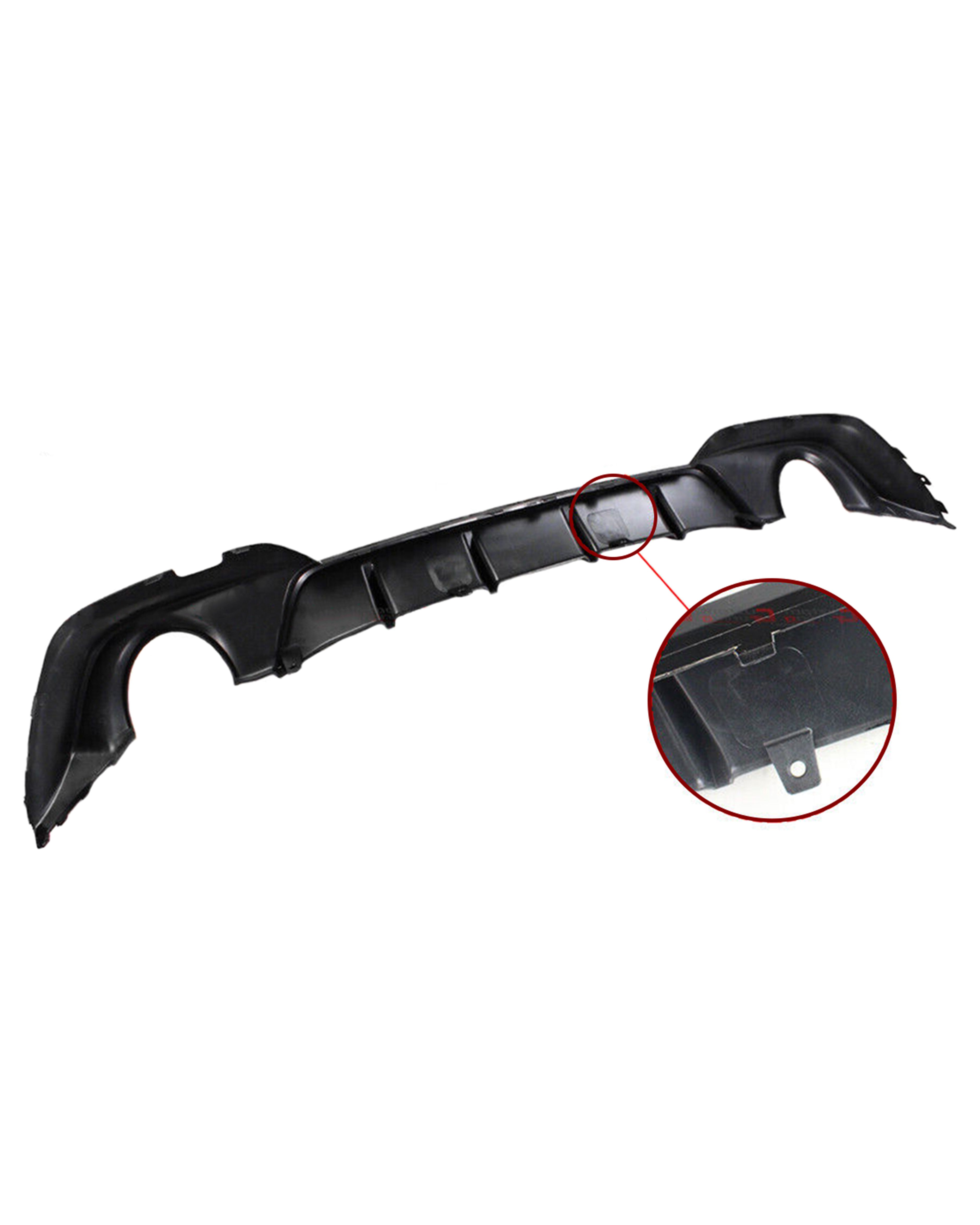 Gloss Black Dual Exit Rear Diffuser – BMW G20 3 Series