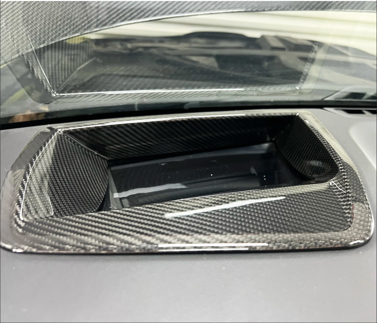 Carbon Fiber HUD Cover – BMW G87 M2 | Eterna Motorworks