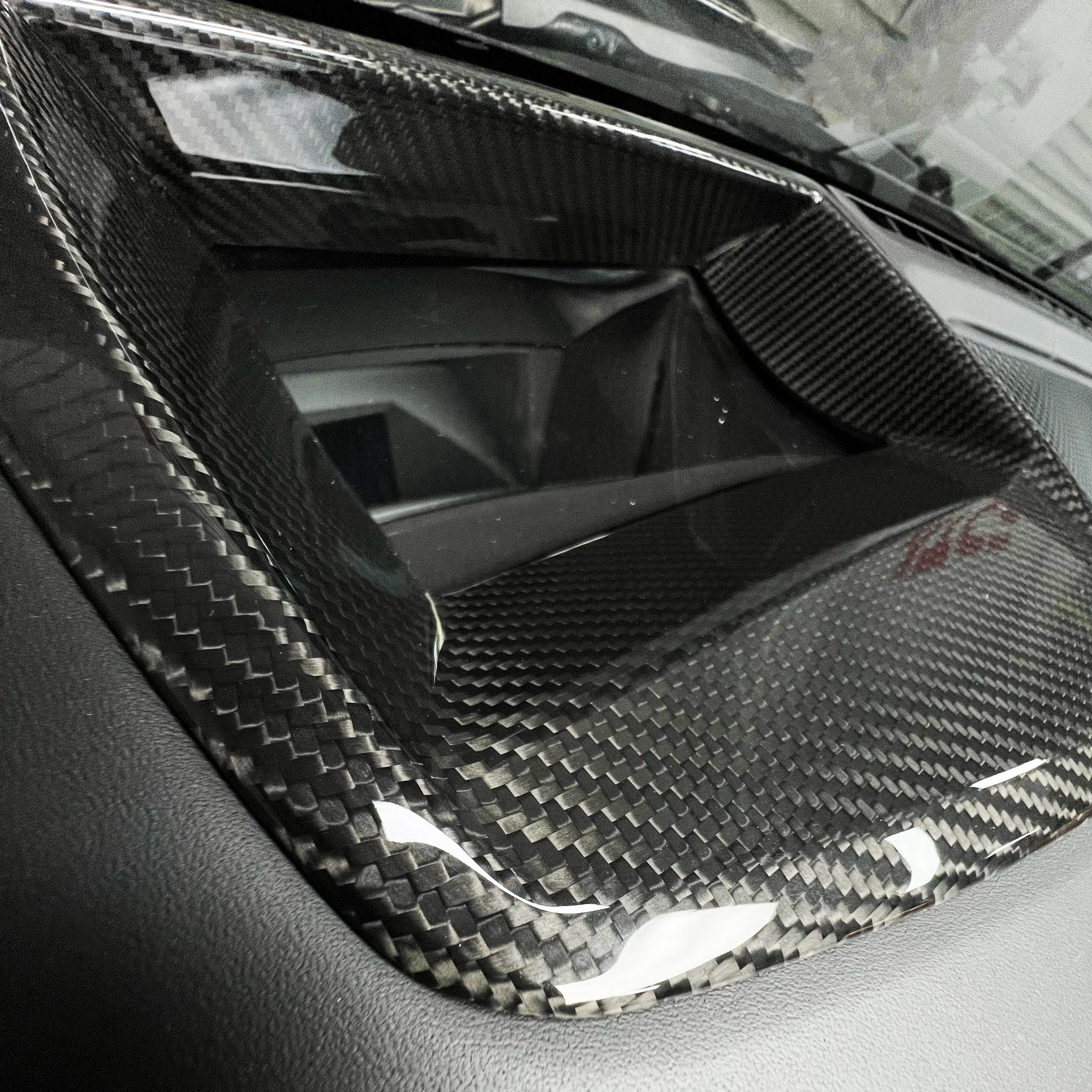 Carbon Fiber HUD Cover – BMW G87 M2 | Eterna Motorworks