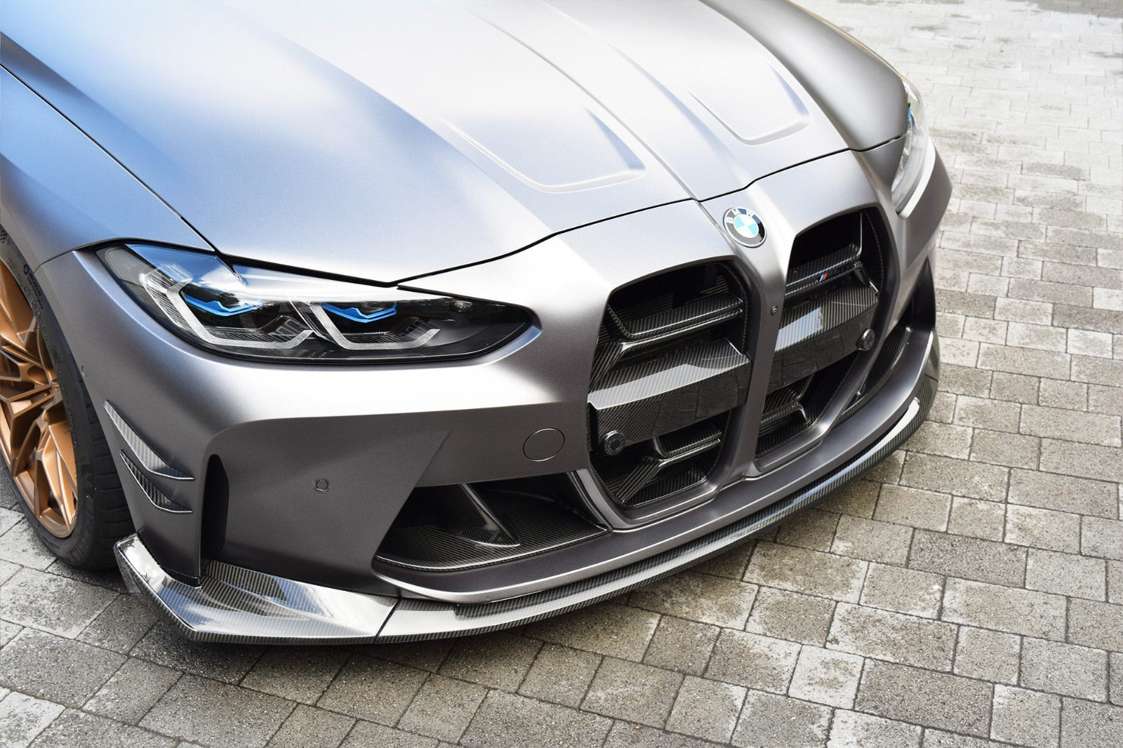 Carbon Fiber CSL-Style Front Lip – BMW G80 M3 / G82 G83 M4