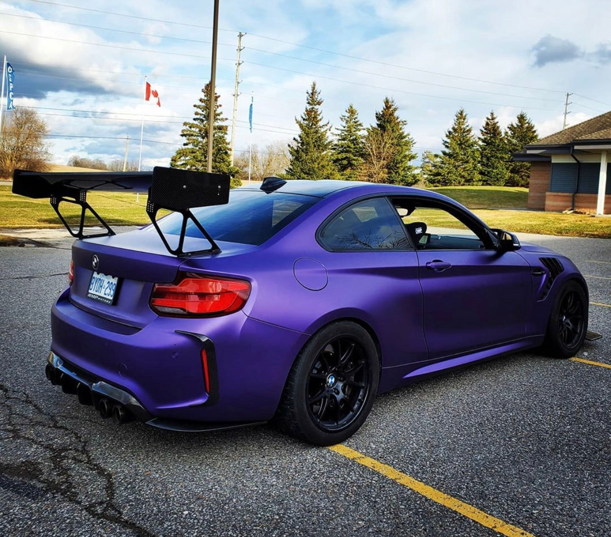 Carbon Fiber Rear Bumper Accents – BMW F87 M2 / M2C / M2CS | Eterna Motorworks