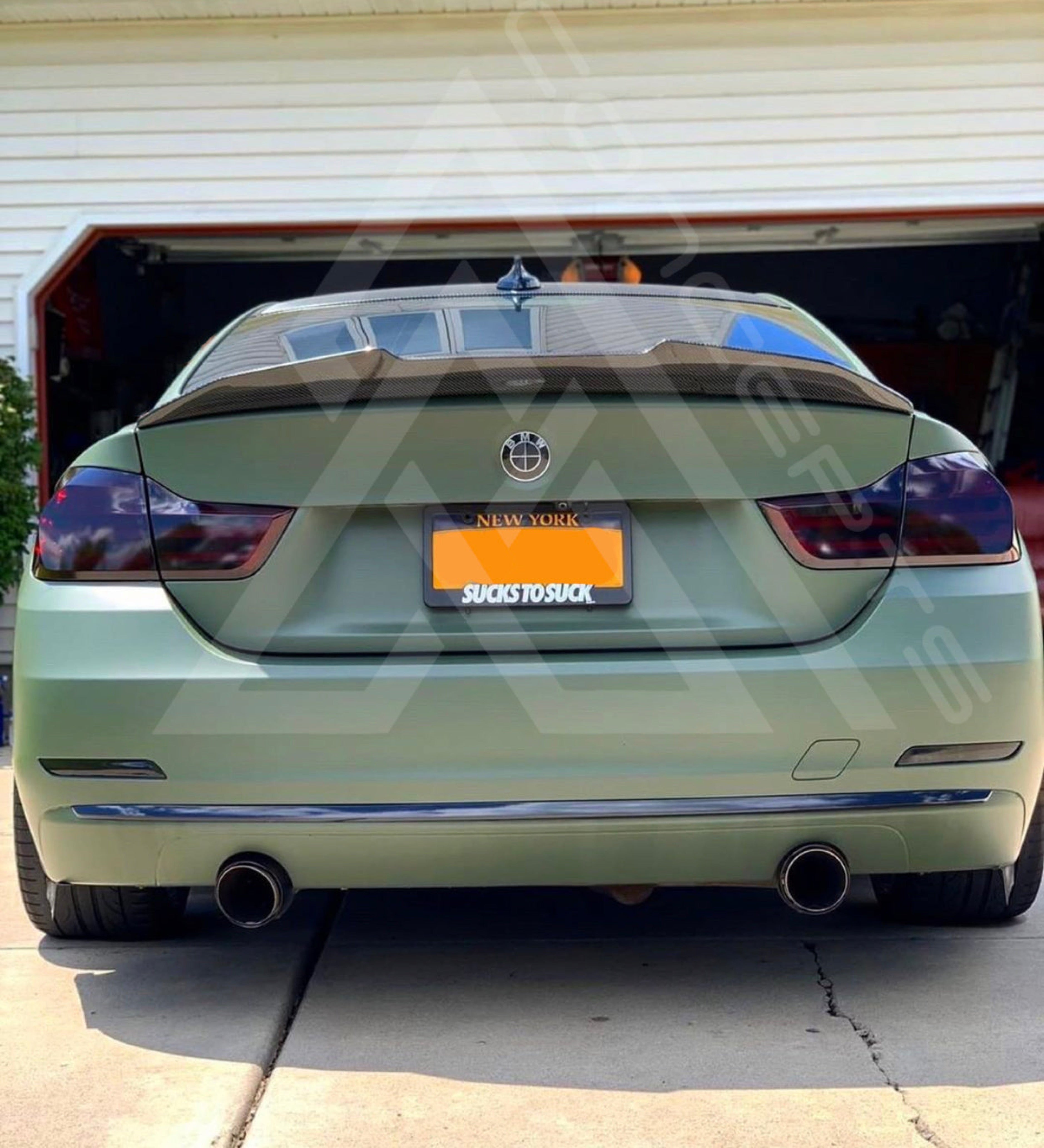 High Kick Carbon Fiber Trunk Lip – BMW F32 / F33 / F36 | Eterna Motorworks