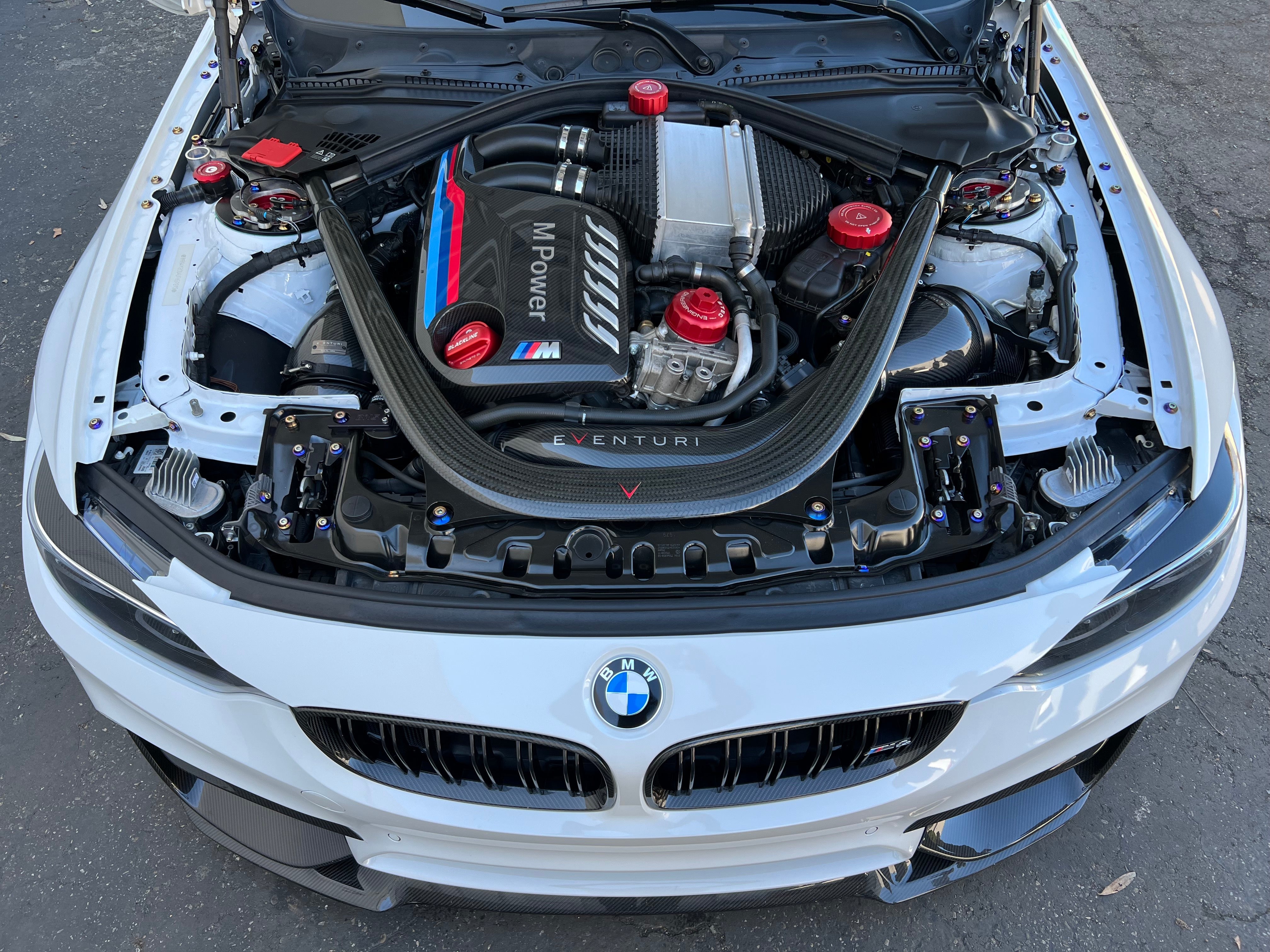 Hybrid Titanium BMW 2014-2019 F8x M2C/M3/M4 Dress Up Hardware Kit (F80/F81/F82/F87)
