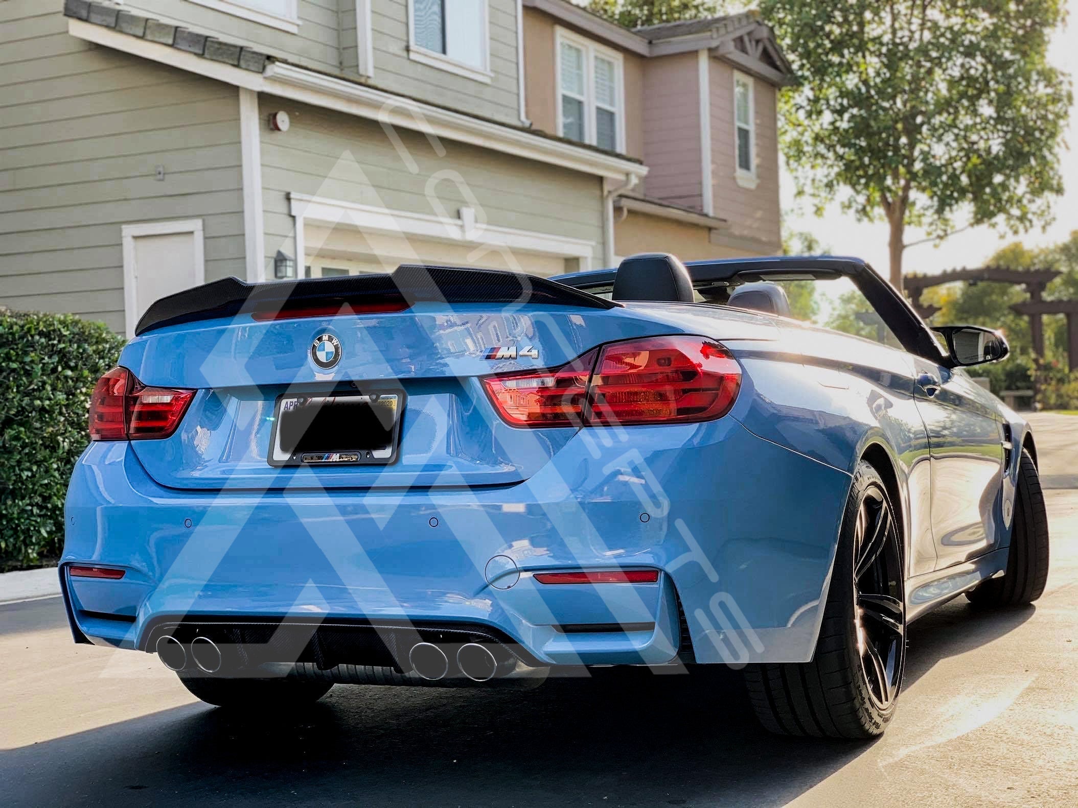 High Kick Carbon Fiber Trunk Lip – BMW F82 / F83 M4 | Eterna Motorworks