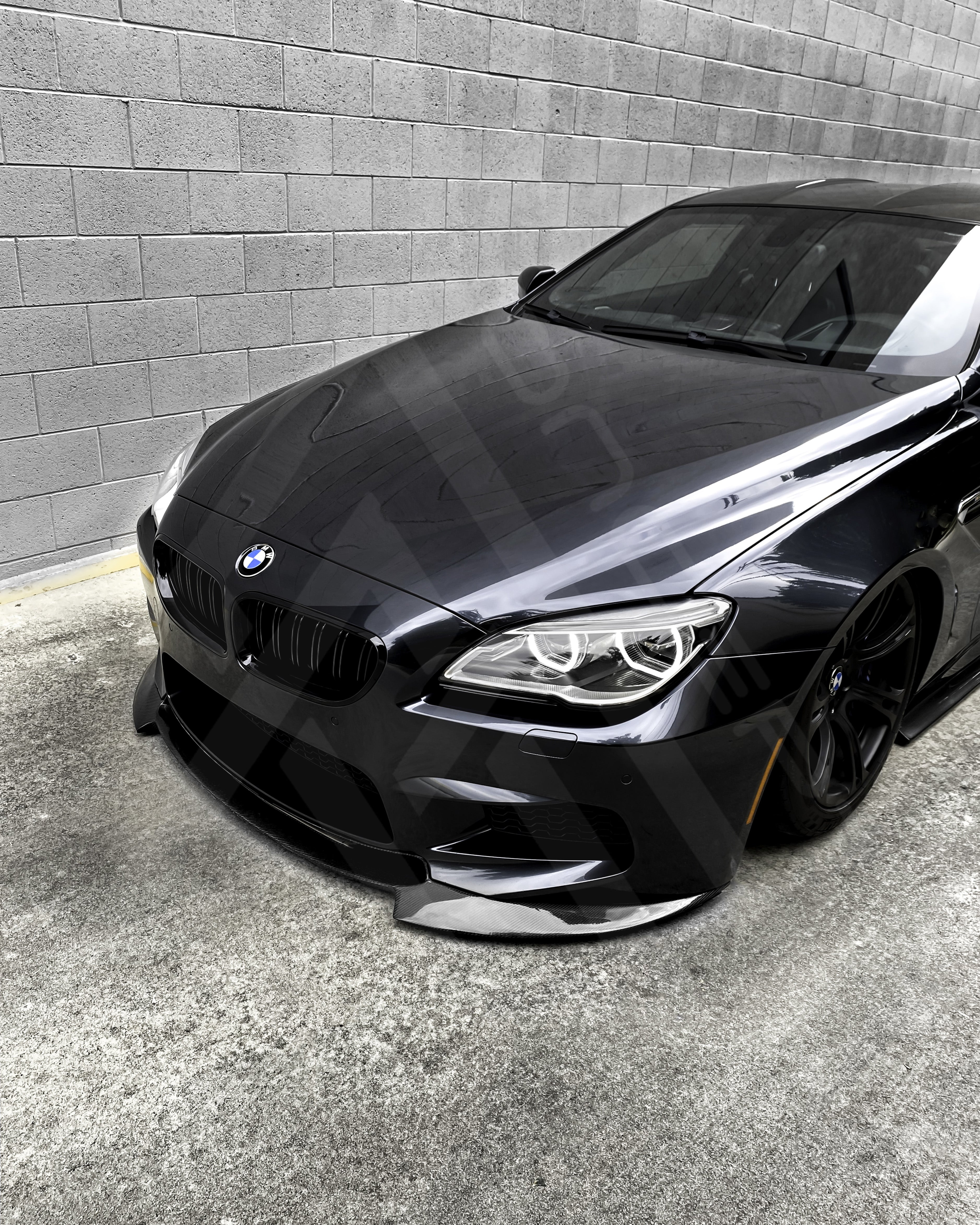 V-Style Carbon Fiber Front Lip – BMW F06 / F12 / F13 M6 | Eterna Motorworks
