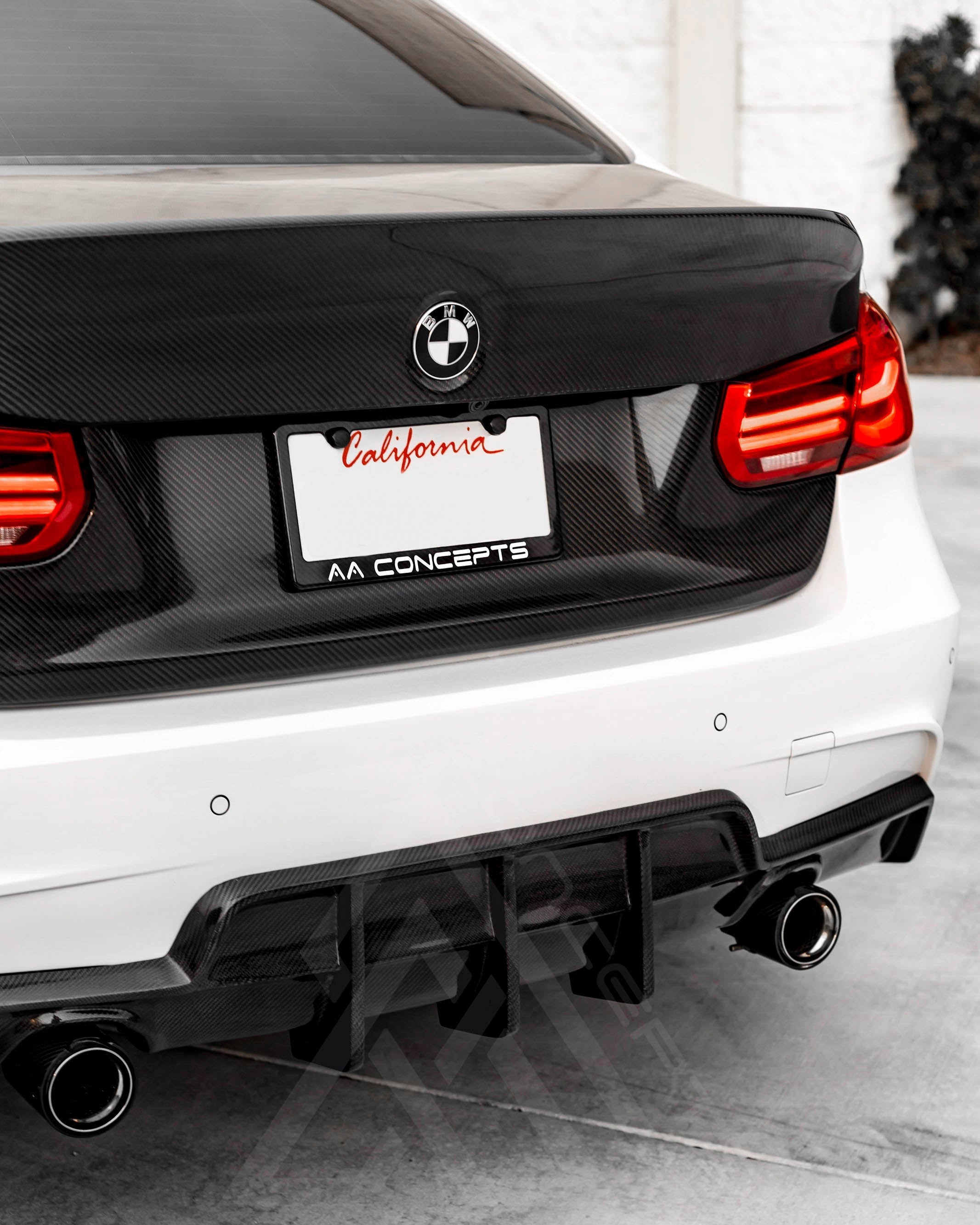 Signature Series Carbon Fiber Rear Diffuser – BMW F30 3 Series | Eterna Motorworks