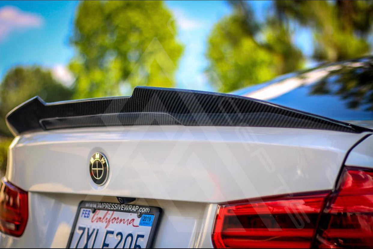 Carbon Fiber High Kick Trunk Lip – BMW F30 / F80 M3 | Eterna Motorworks